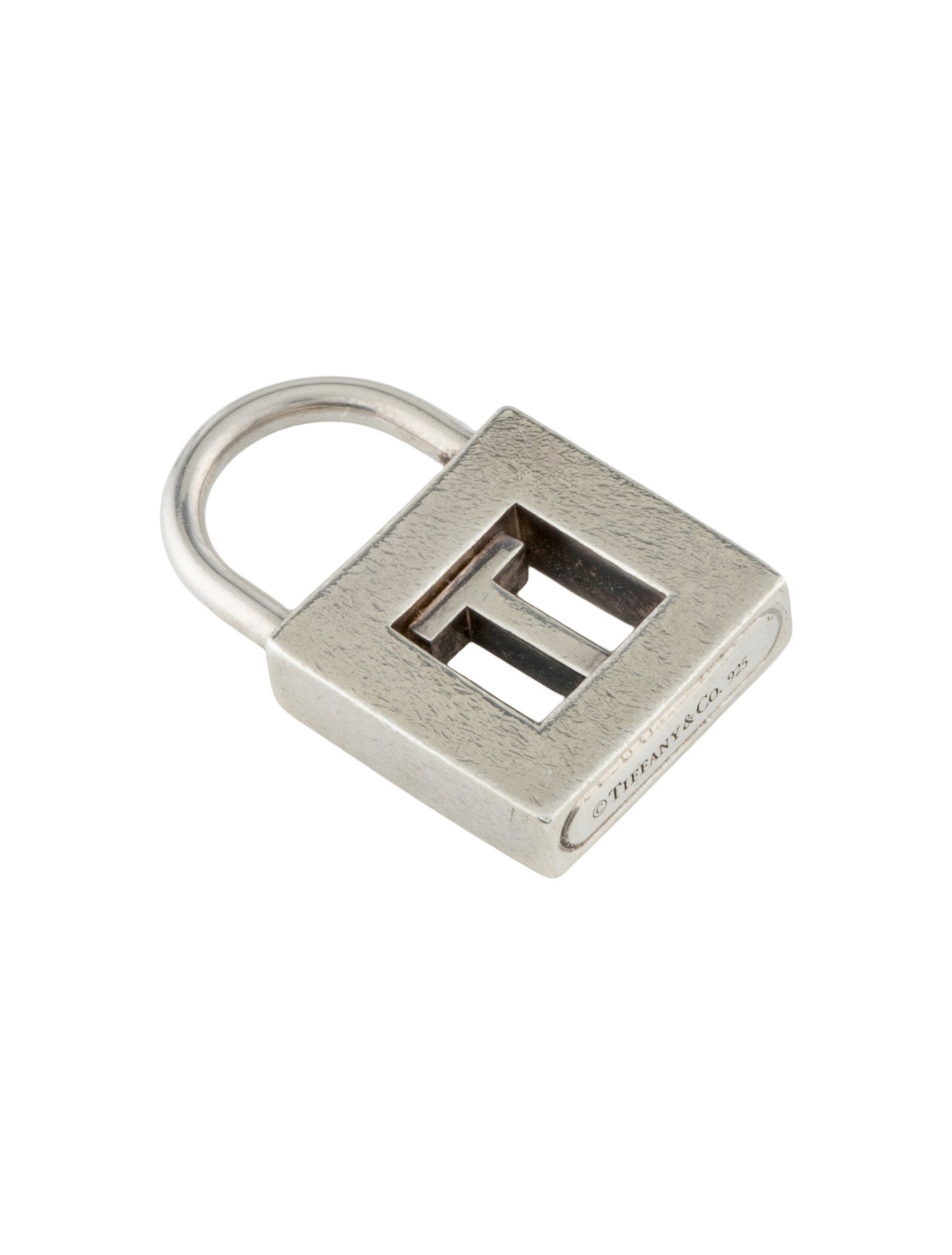 Tiffany & Co. 'T' Initial Lock Charm
