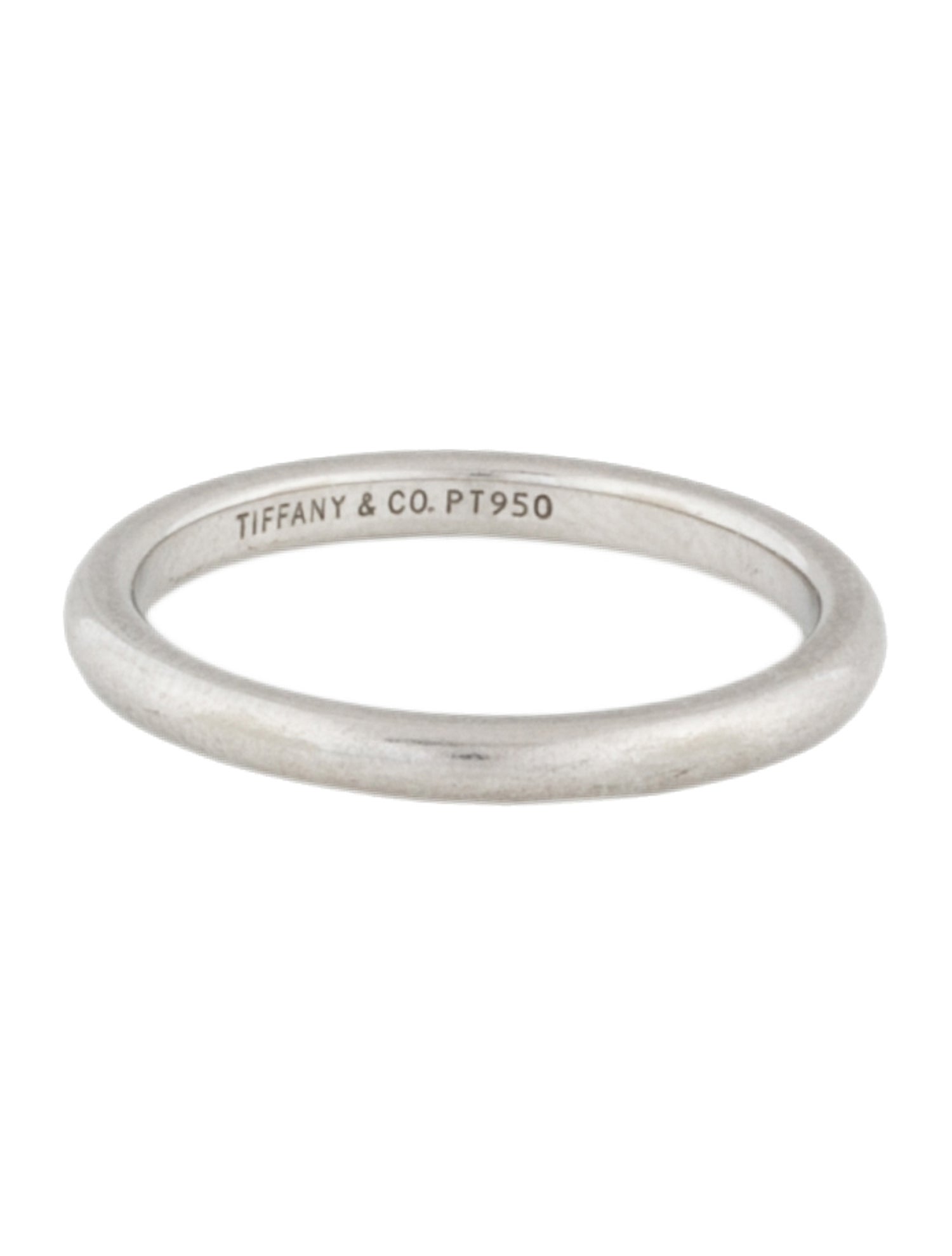 Tiffany & Co. Platinum Wedding Band