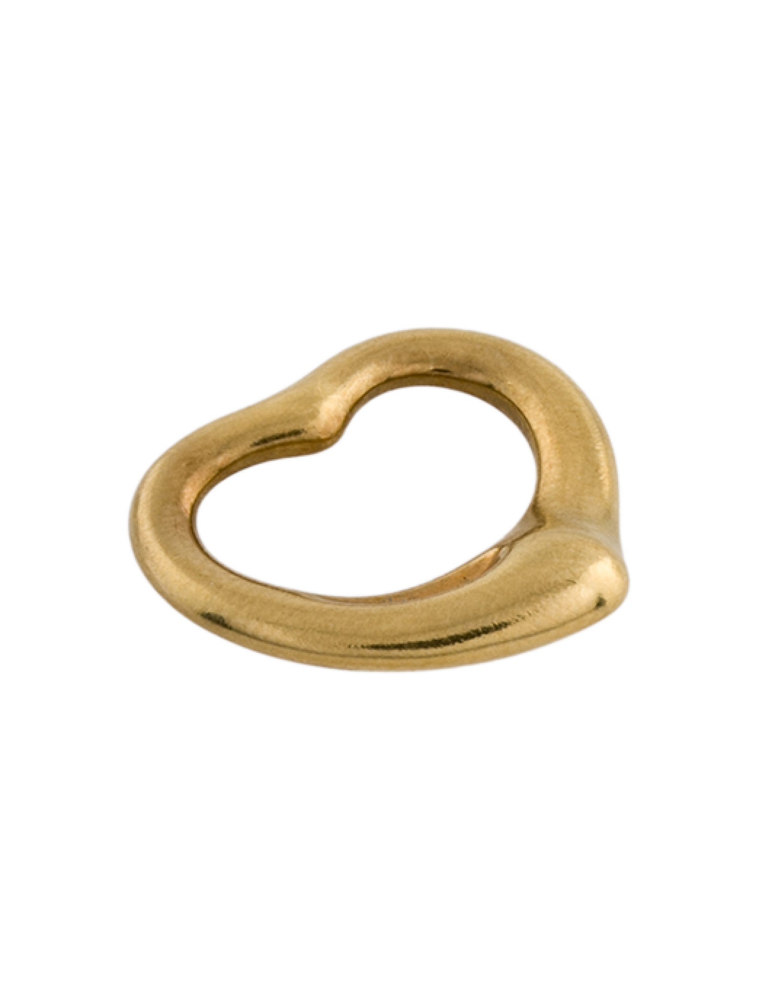 Tiffany & Co. 18K Open Heart Pendant