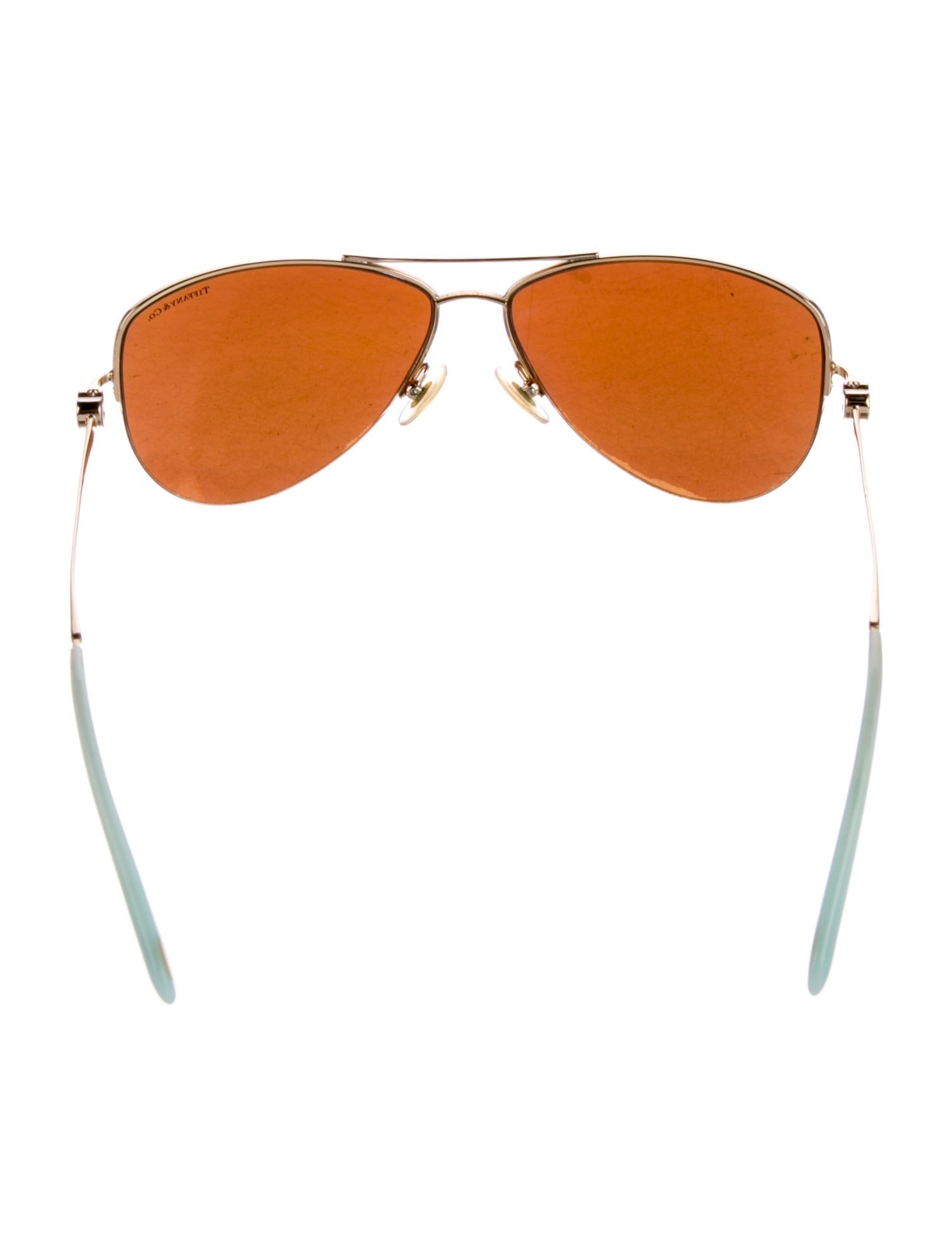 Tiffany & Co. Aviator Mirrored Sunglasses