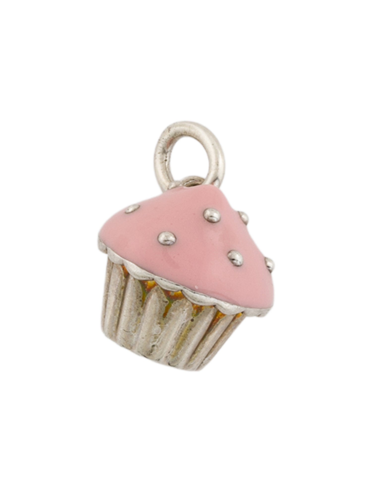 Tiffany & Co. Enamel Cupcake Charm