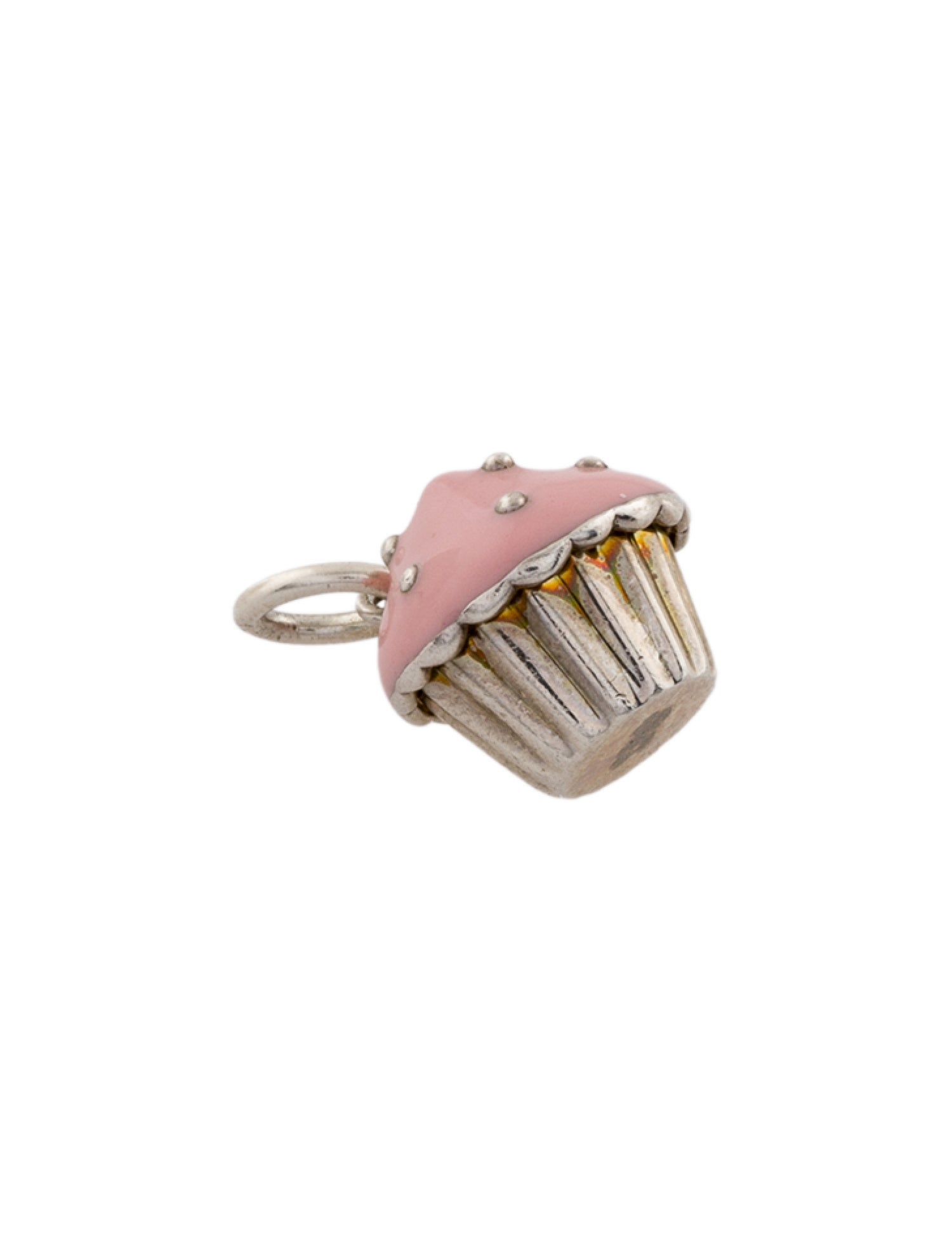 Tiffany & Co. Enamel Cupcake Charm