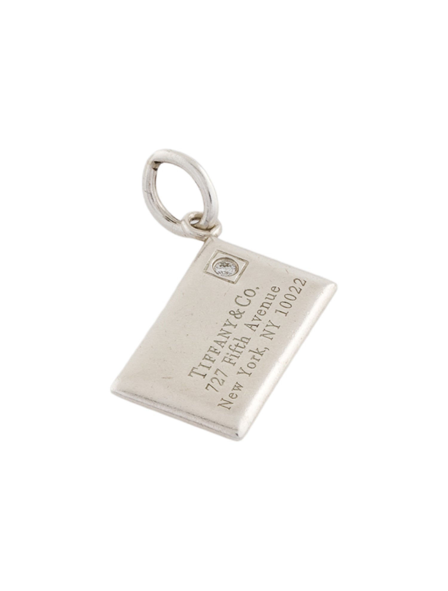 Tiffany & Co. Diamond Envelope Charm
