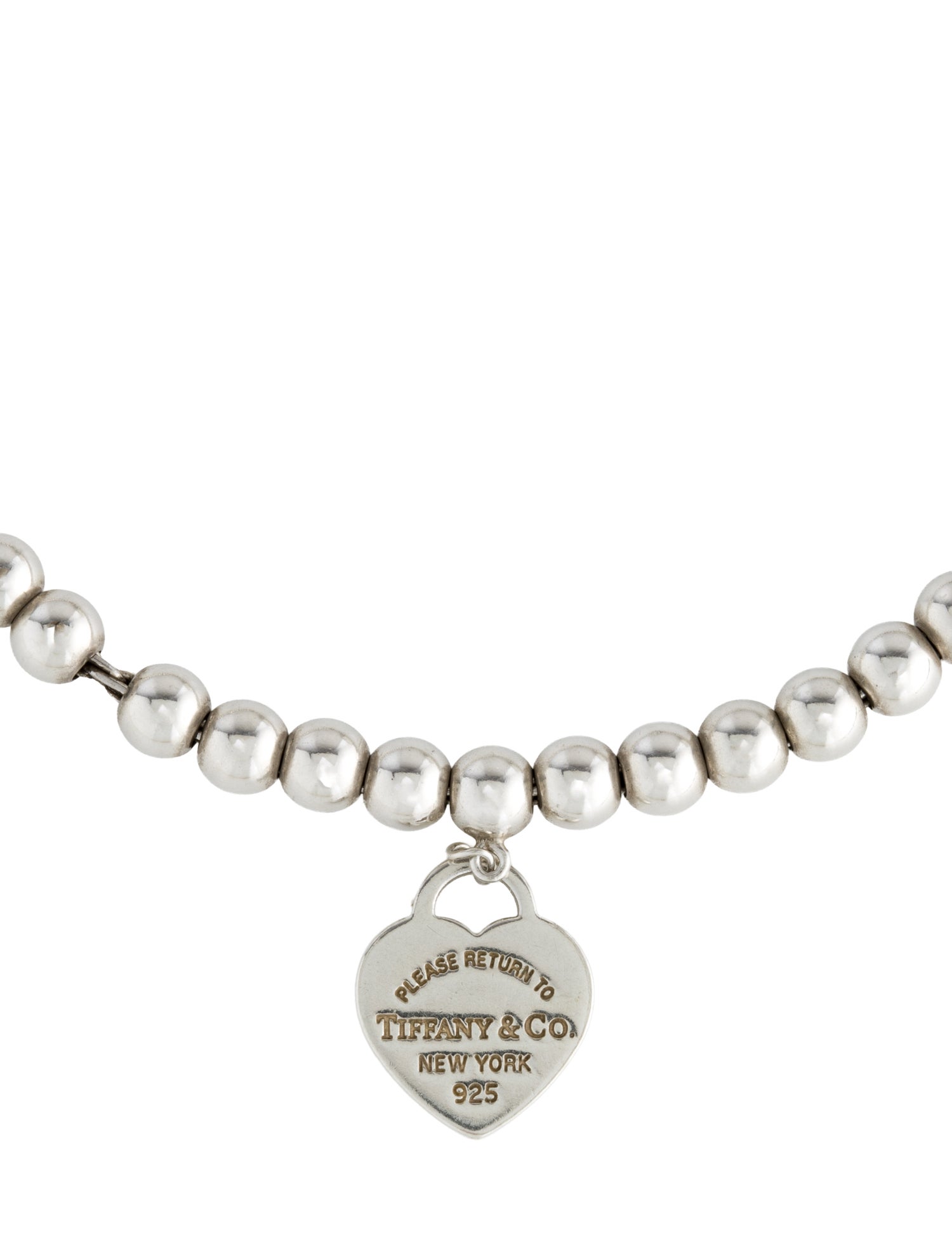 Tiffany & Co. Tiffany Blue® Heart Tag Bead Bracelet