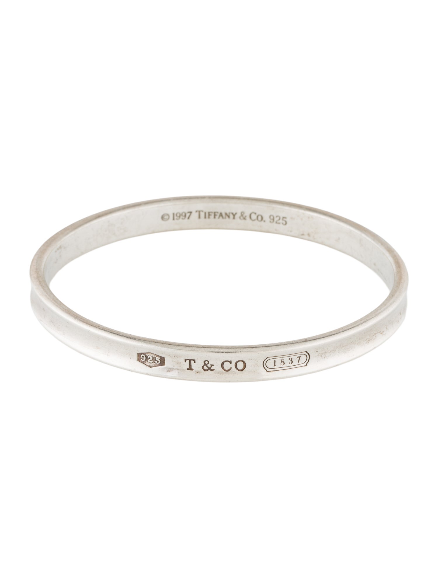Tiffany & Co. Vintage 1837 Narrow Bangle