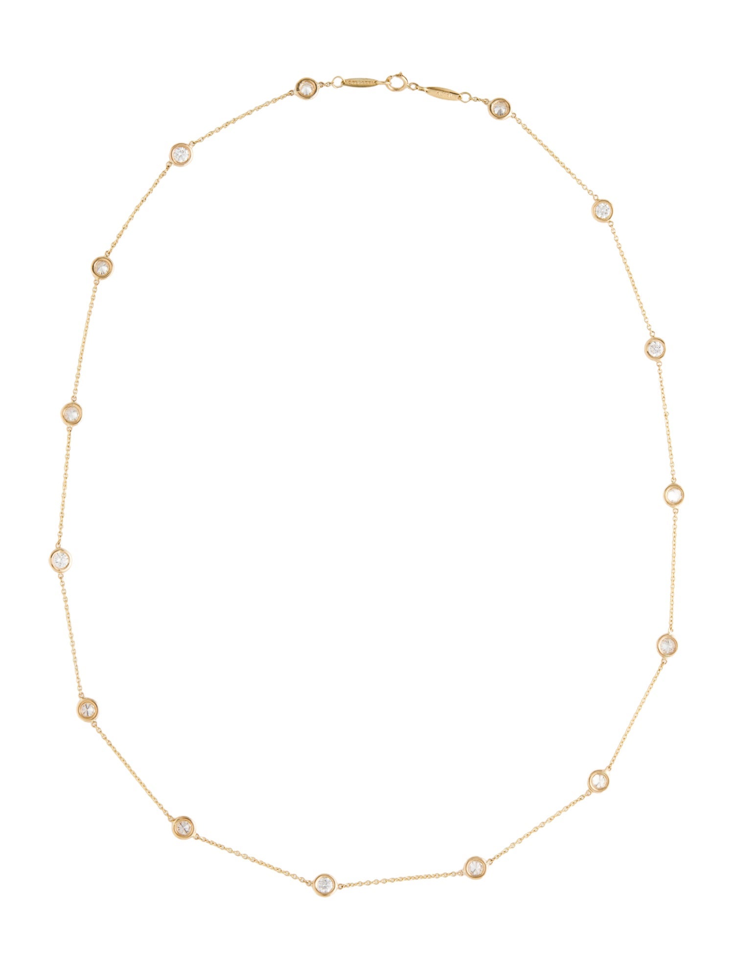 Tiffany & Co. 18K Diamonds By The Yard® Necklace