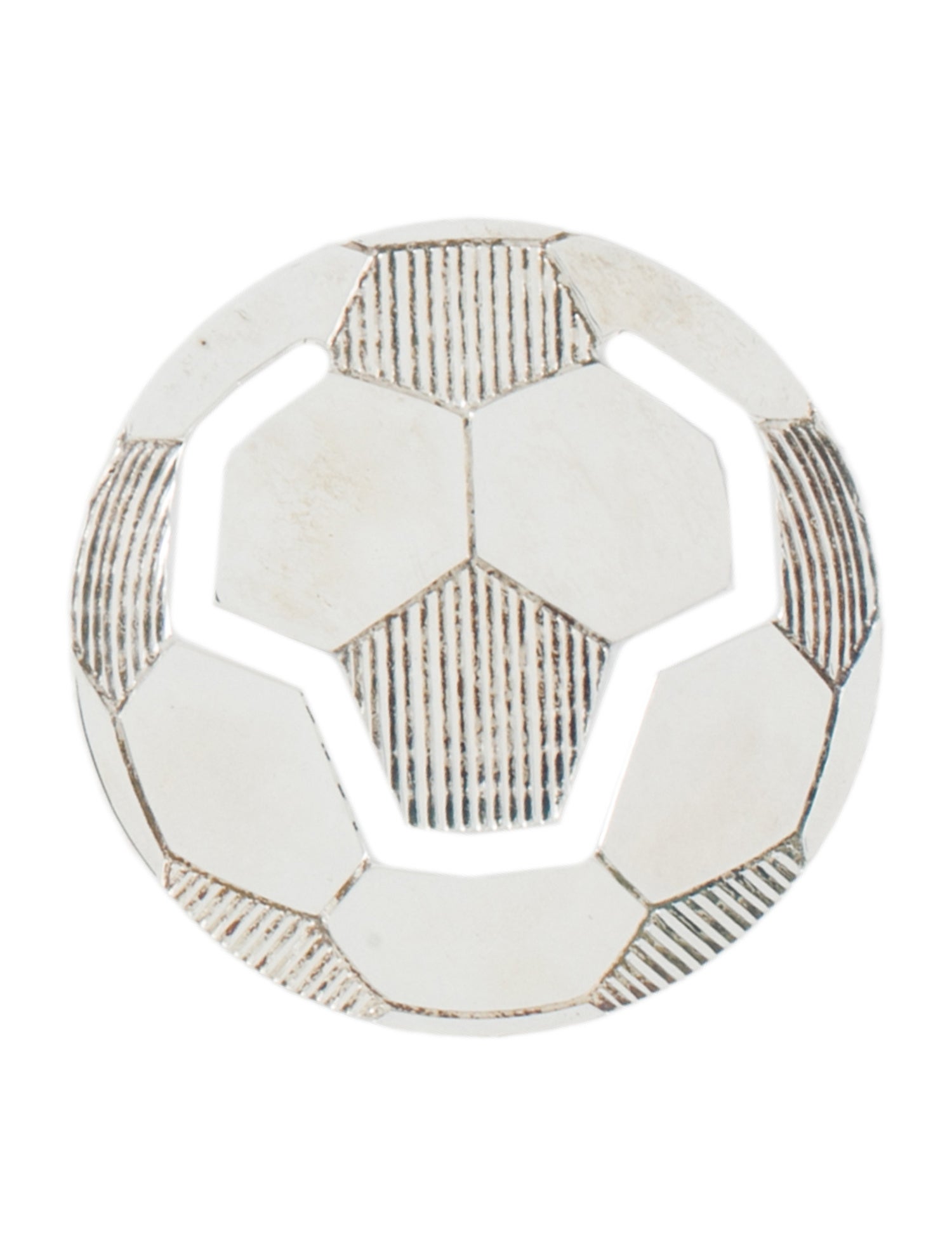 Tiffany & Co. Sterling Soccer Ball Bookmark
