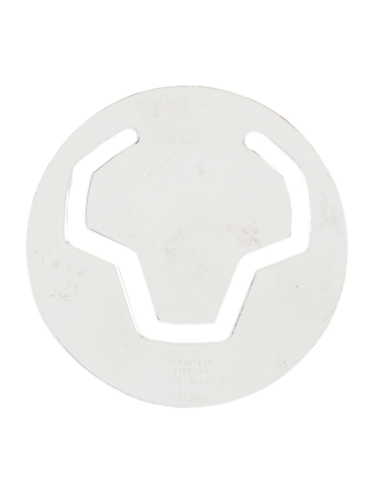 Tiffany & Co. Sterling Soccer Ball Bookmark