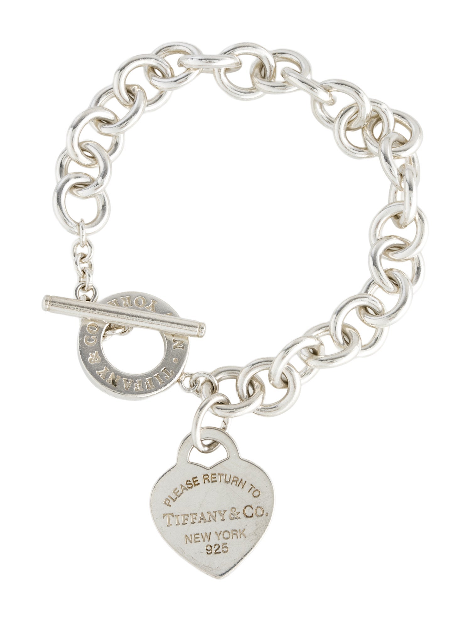 Tiffany & Co. Heart Tag Toggle Bracelet