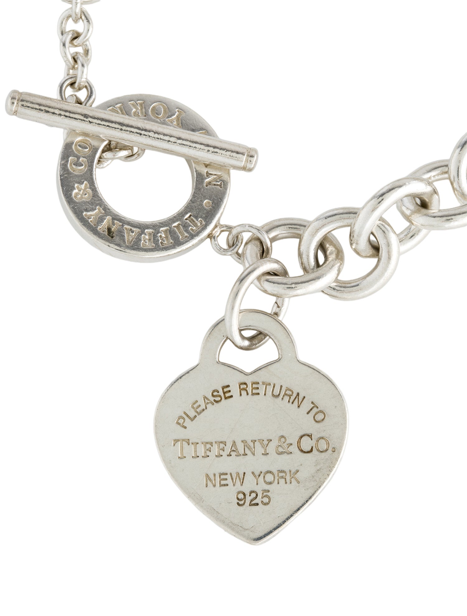 Tiffany & Co. Heart Tag Toggle Bracelet