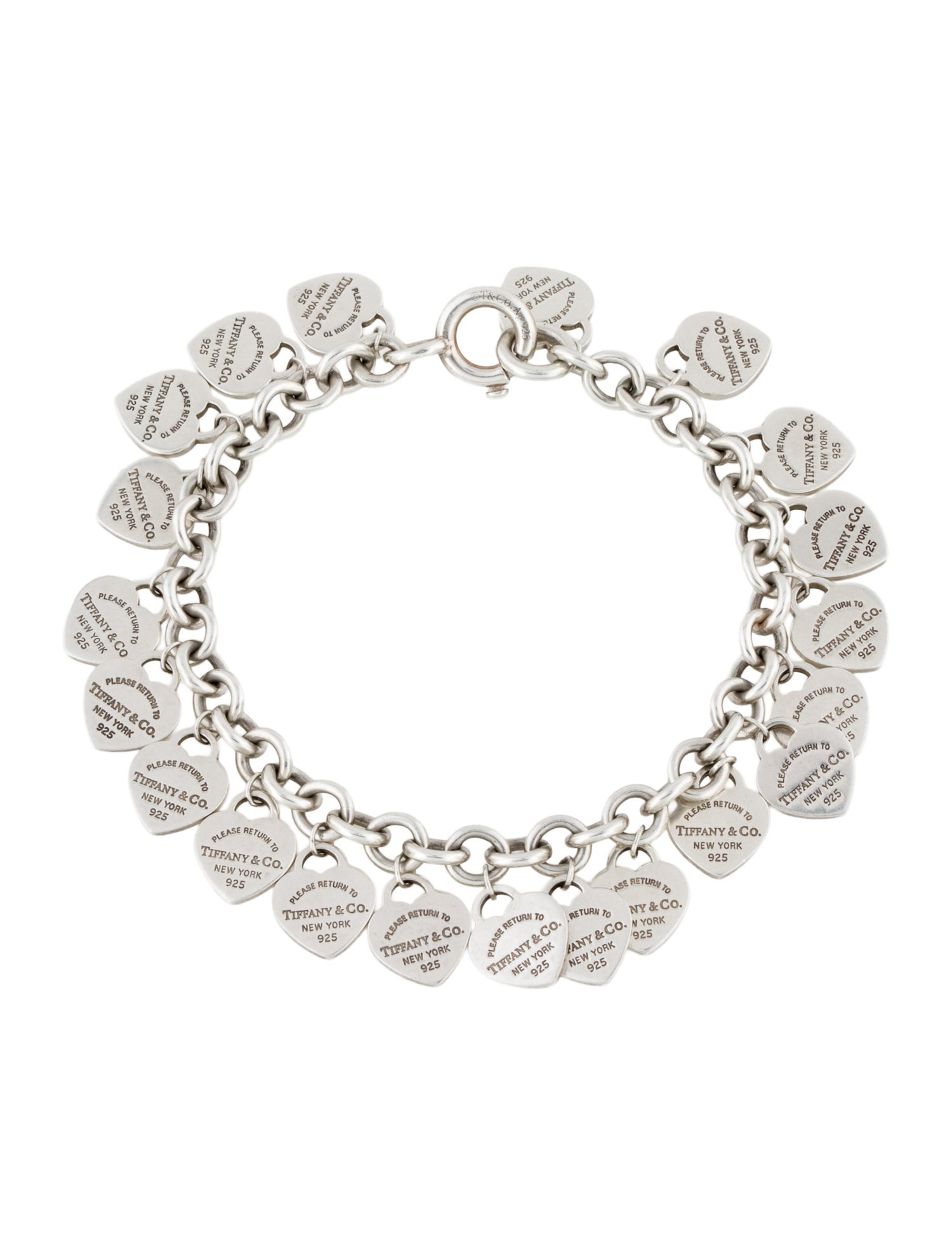 Tiffany & Co. Multi-Heart Tag Bracelet