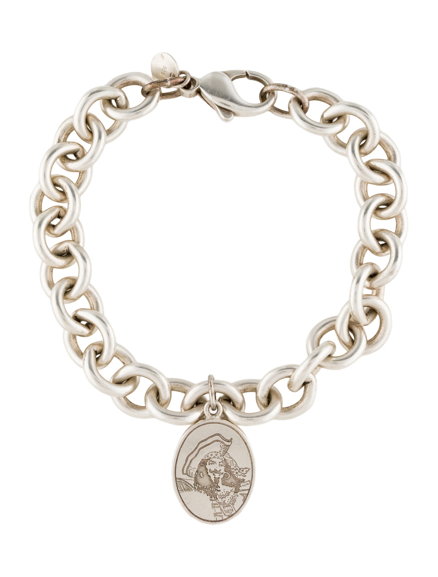 Tiffany & Co. Vintage Captain Morgan Charm Bracelet