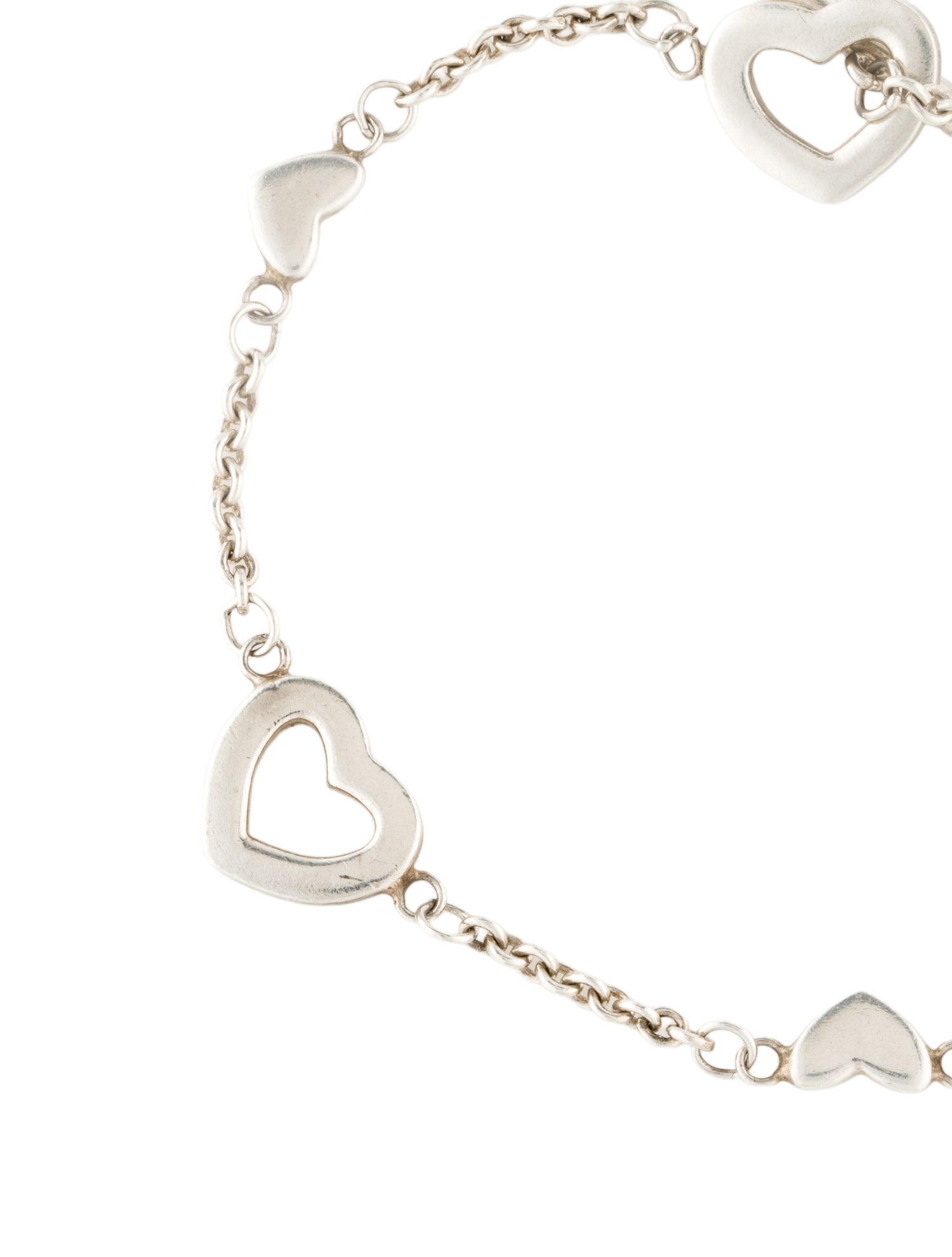 Tiffany & Co. Heart Station Toggle Bracelet
