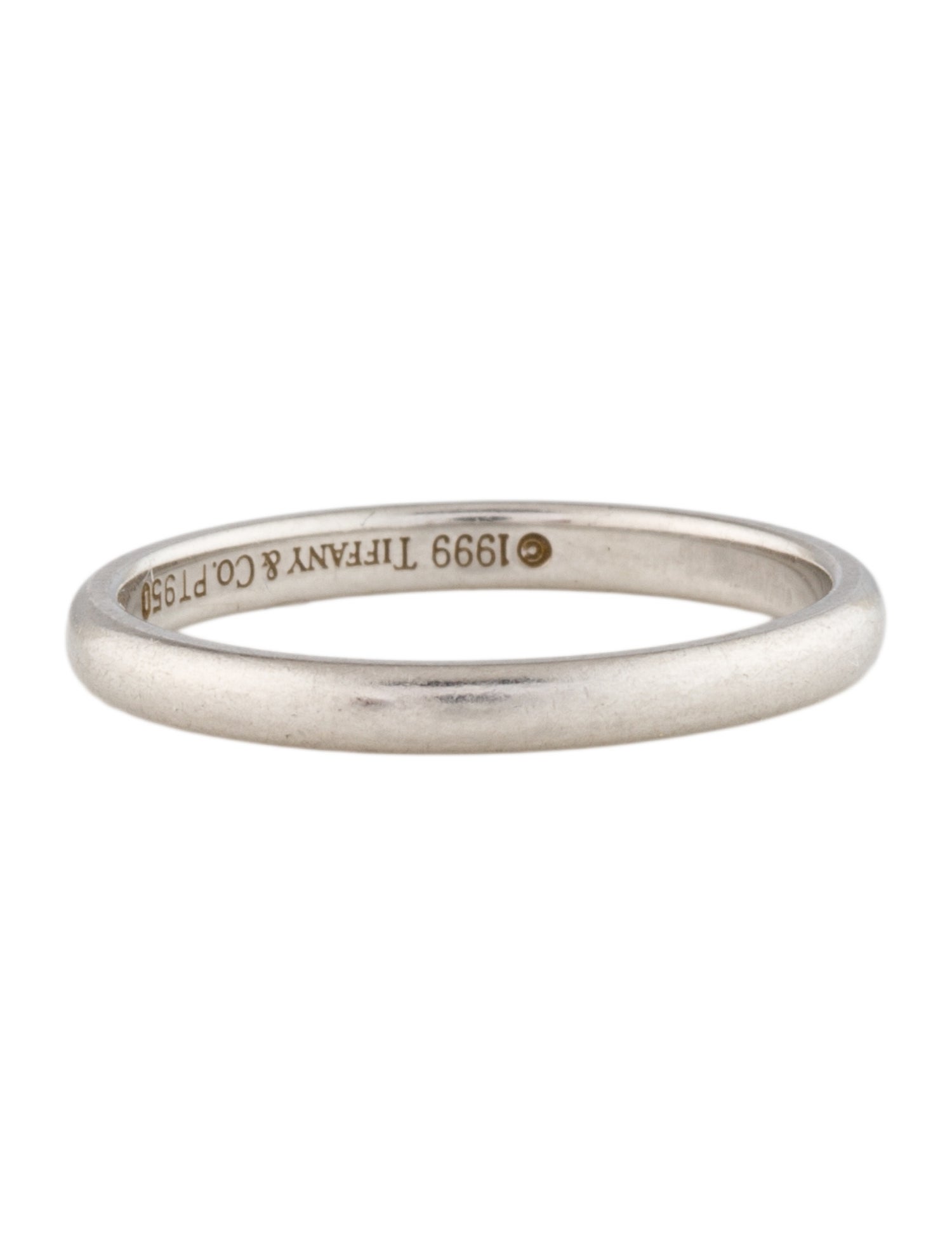 Tiffany & Co. Platinum Wedding Band