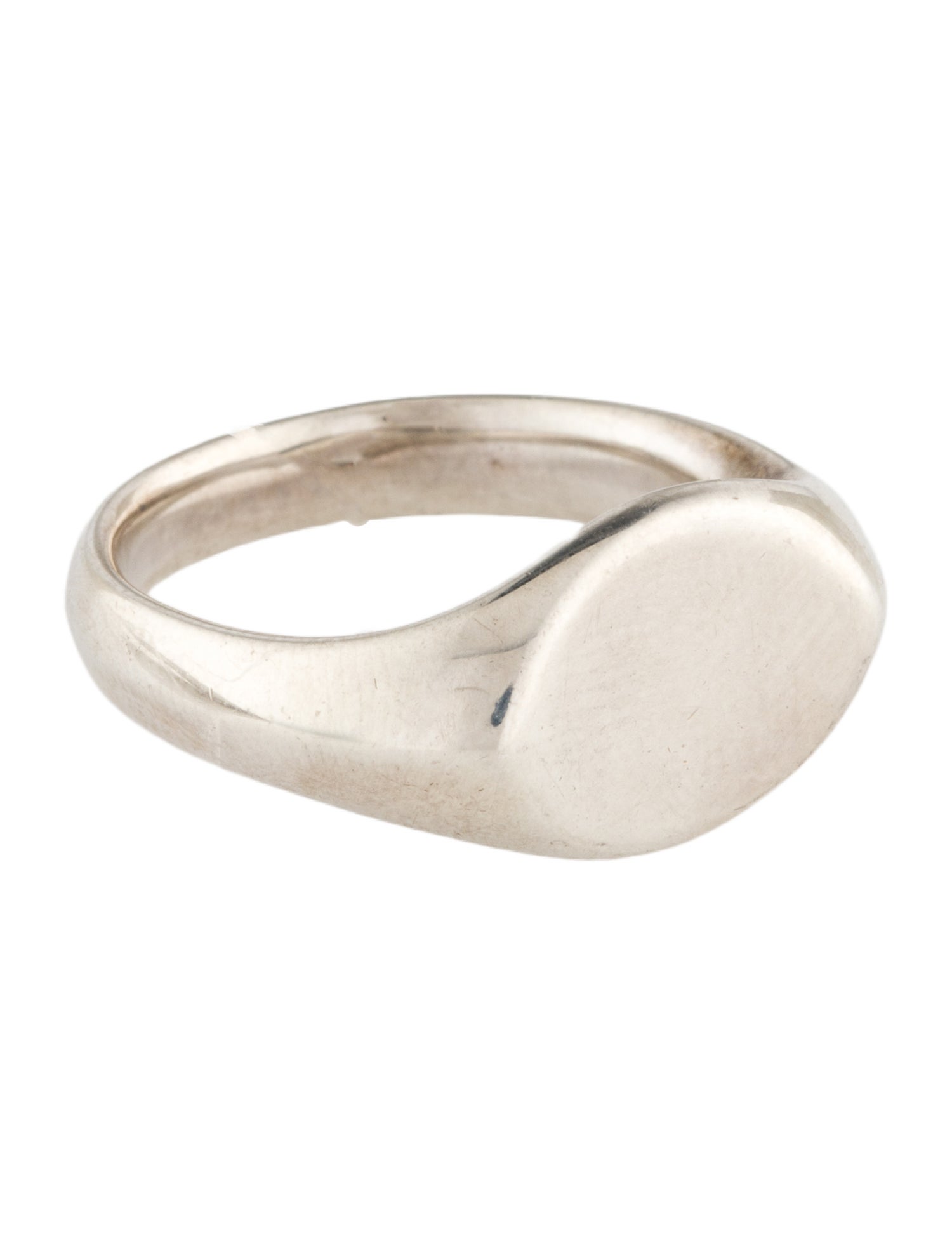 Tiffany & Co. Concave Signet Ring
