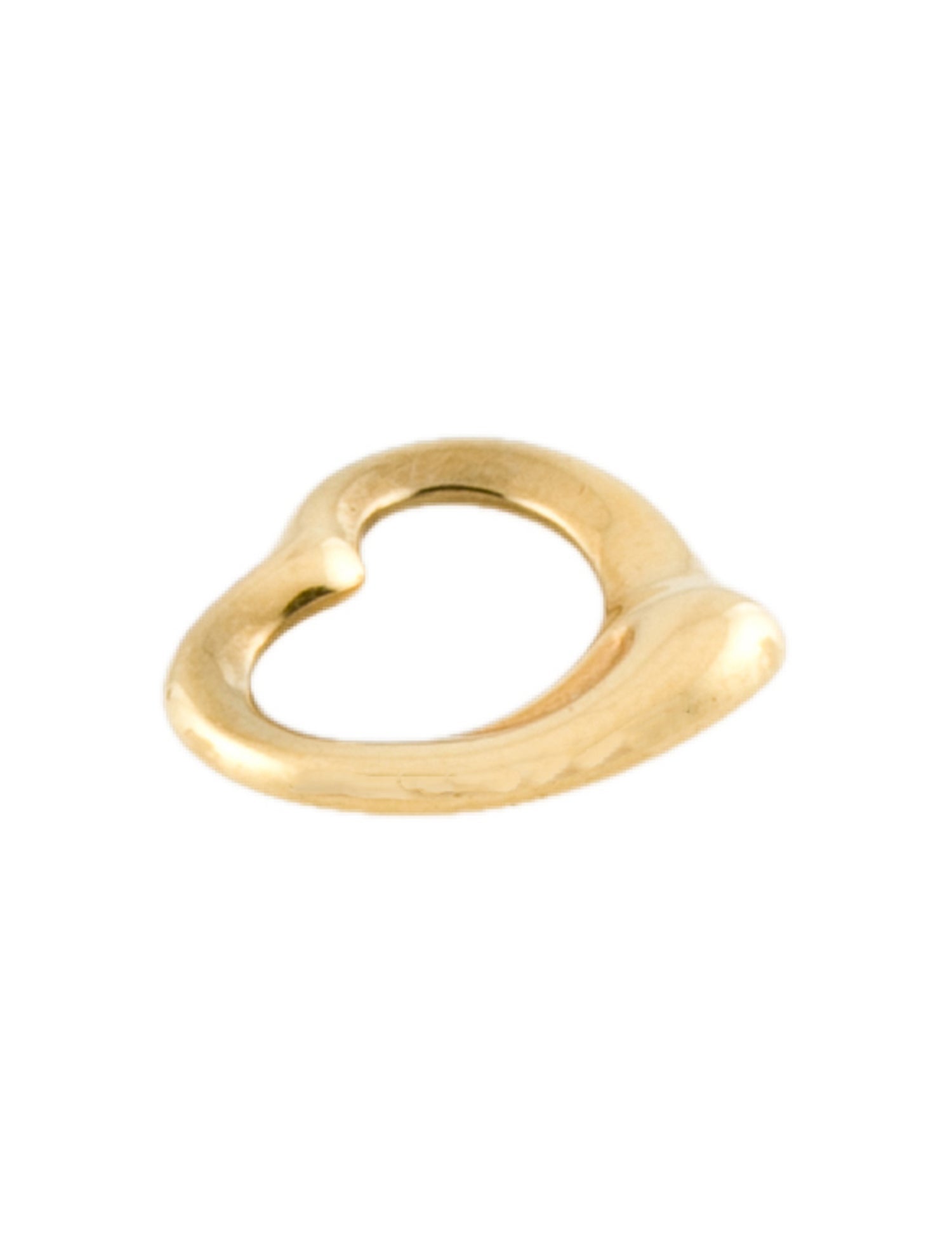 Tiffany & Co. 18K Open Heart Pendant