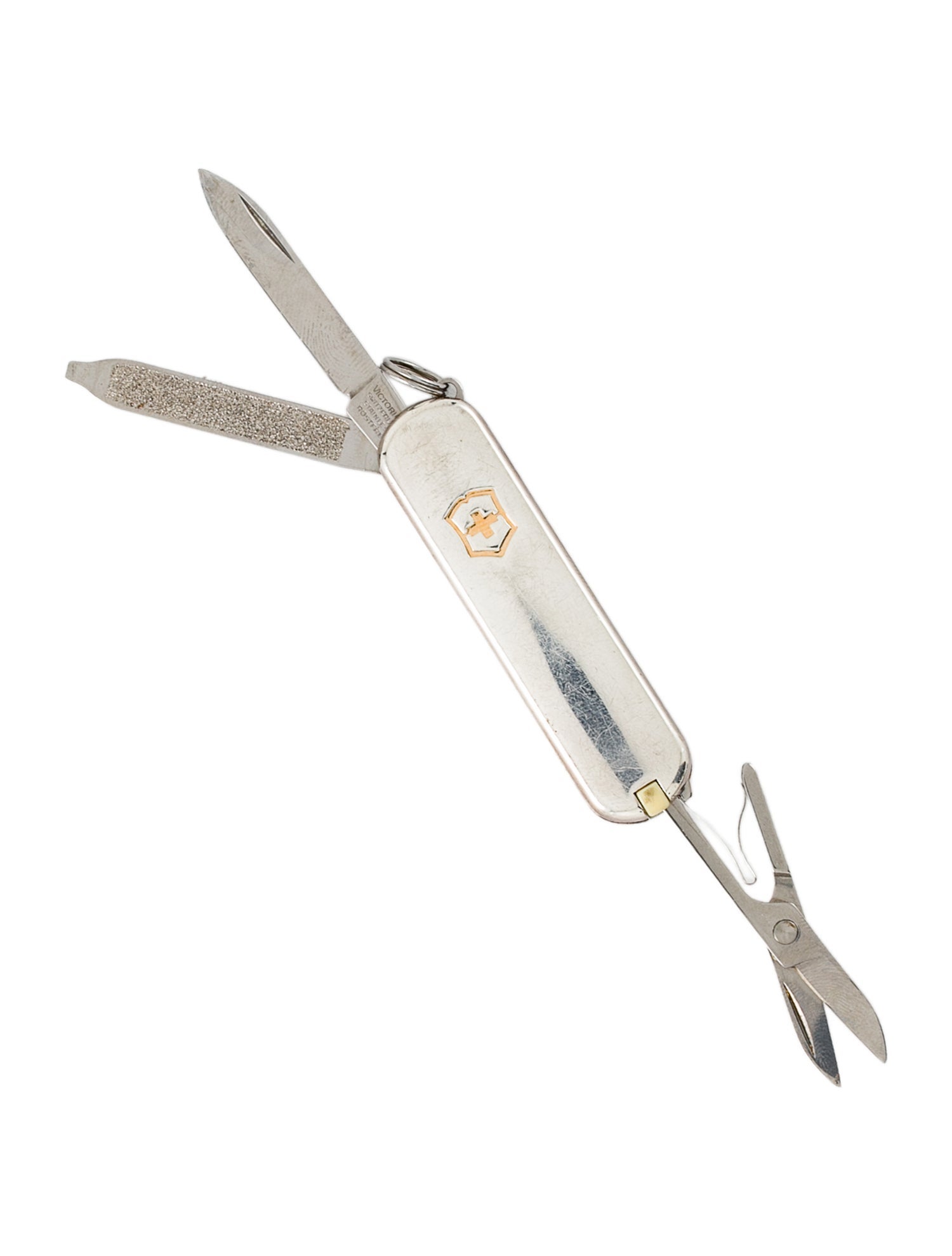 Tiffany & Co. Mini scissor And Nail File Keychain