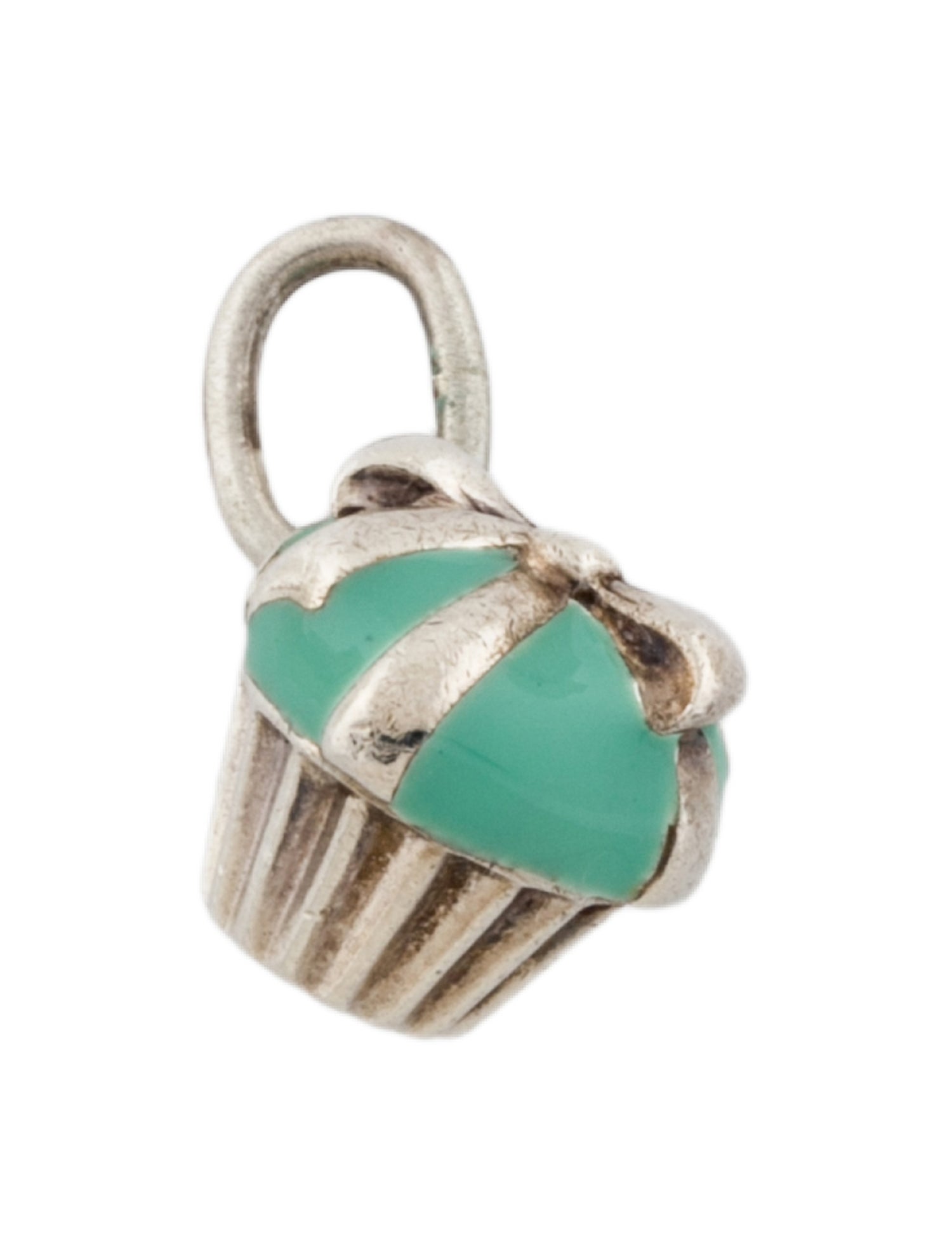 Tiffany & Co. Enamel Cupcake Charm