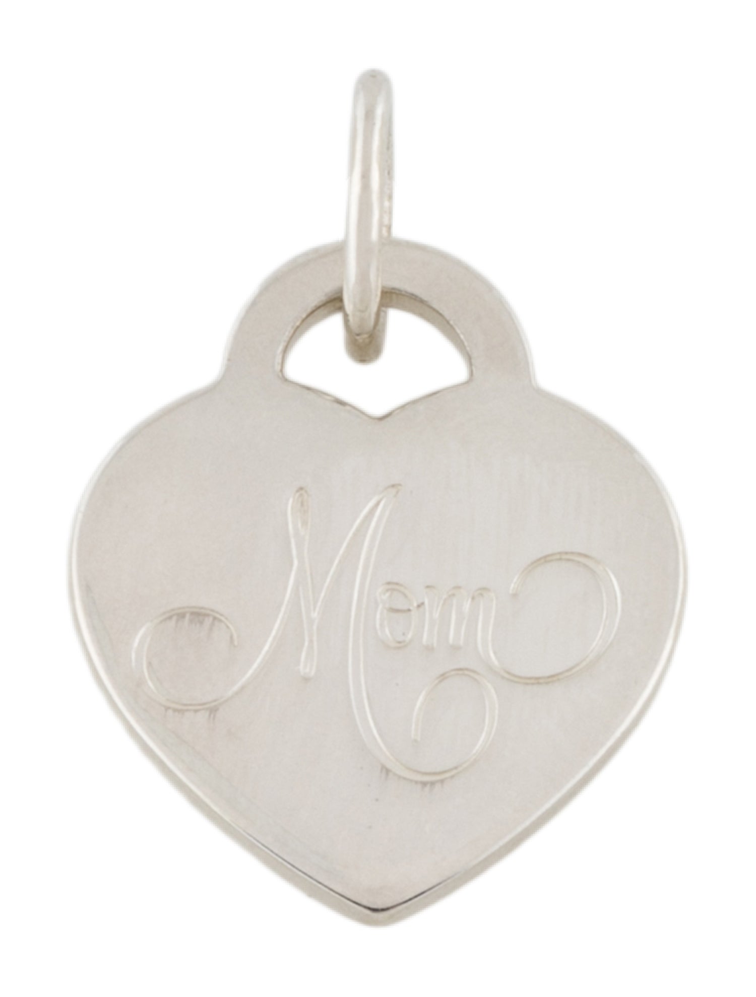 Tiffany & Co. Mom Heart Tag Charm