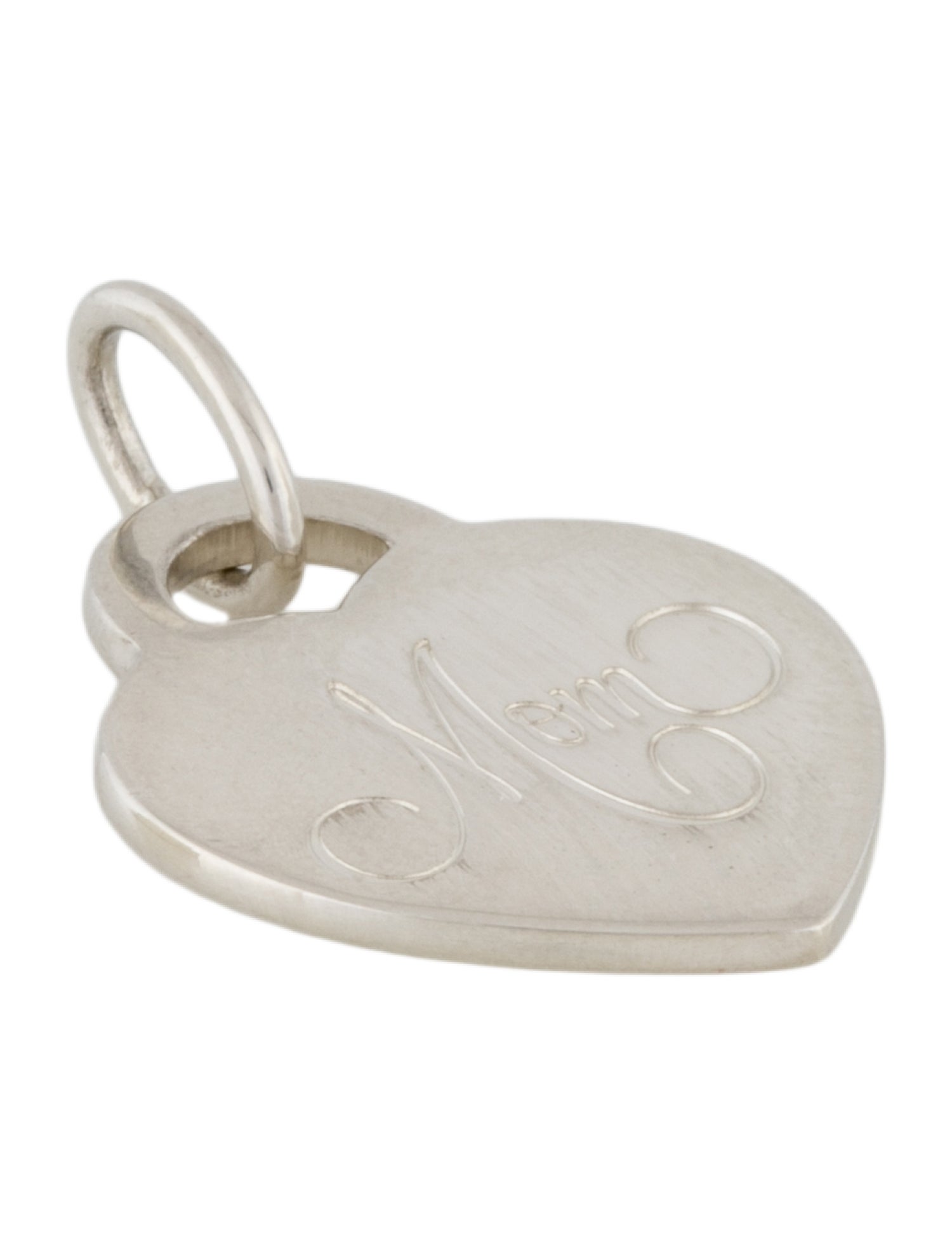 Tiffany & Co. Mom Heart Tag Charm