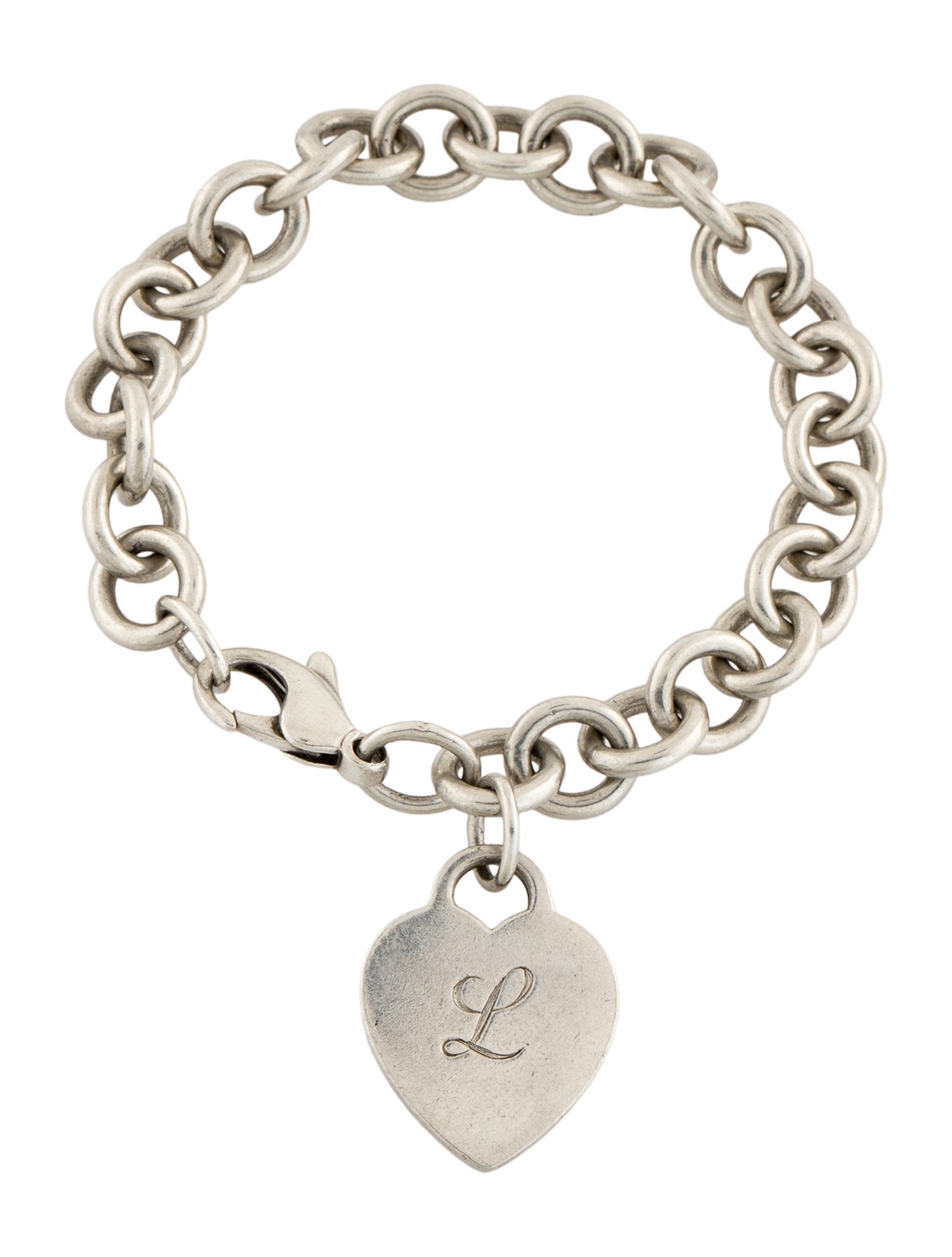 Tiffany & Co. Heart Tag Charm Bracelet