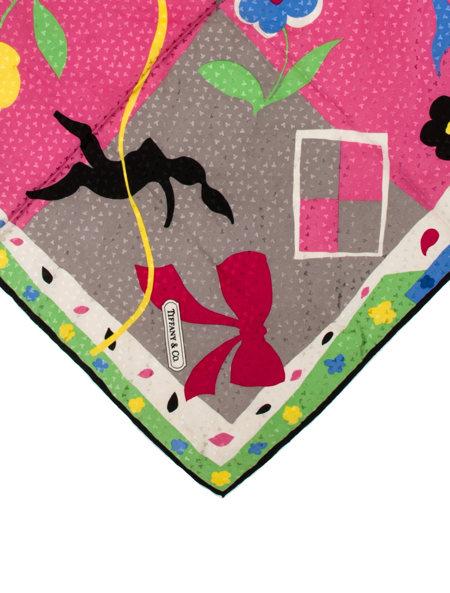 Tiffany & Co. Silk Printed Scarf