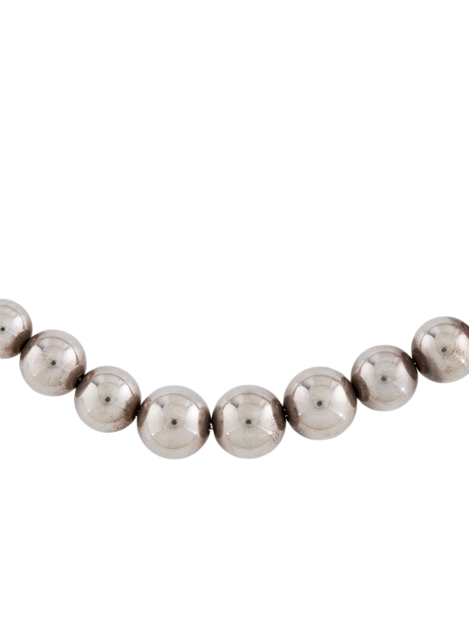 Tiffany & Co. Graduated Ball Necklace