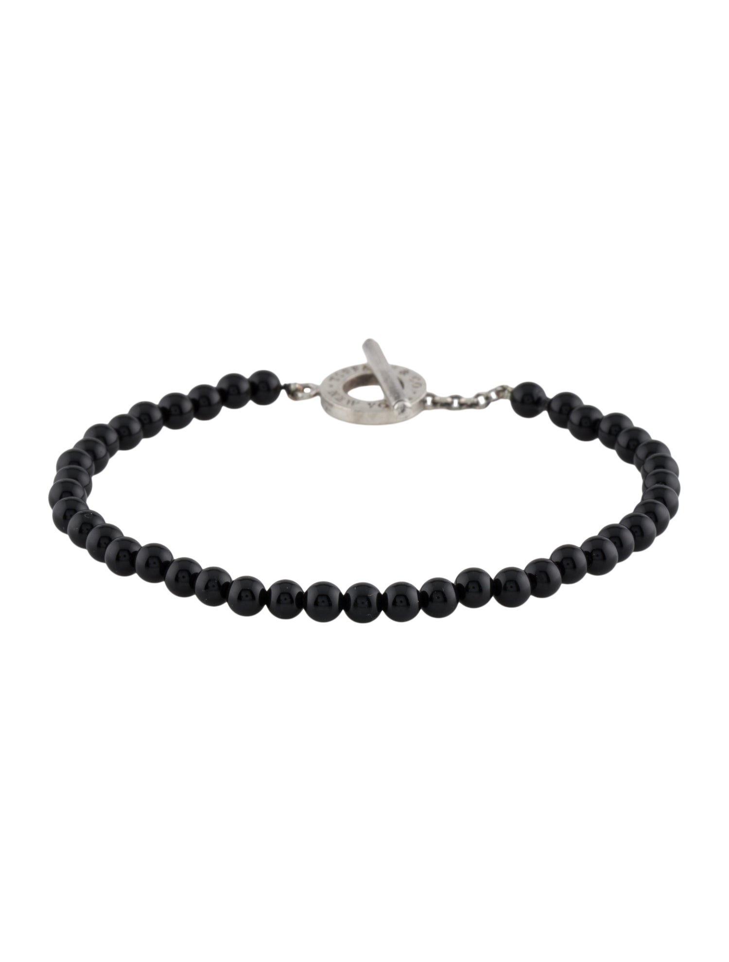 Tiffany & Co. Onyx Toggle Bracelet