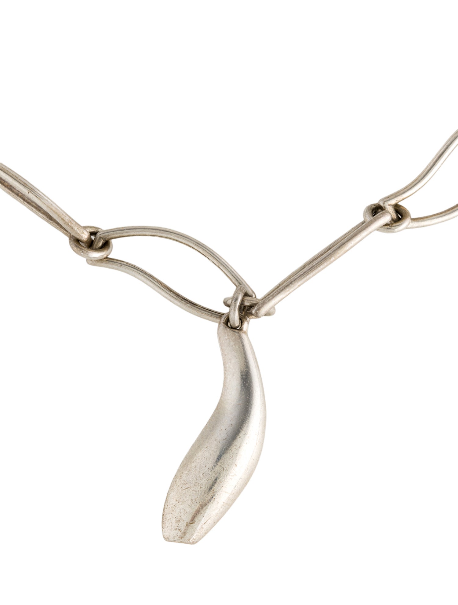 Tiffany & Co. Fish Link Charm Bracelet