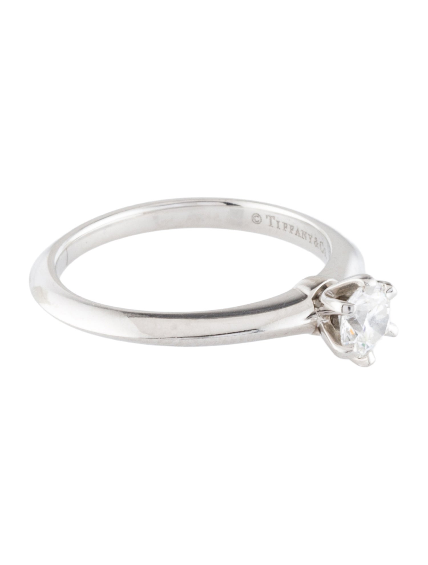 Tiffany & Co. Platinum The Tiffany® Setting Diamond Engagement Ring