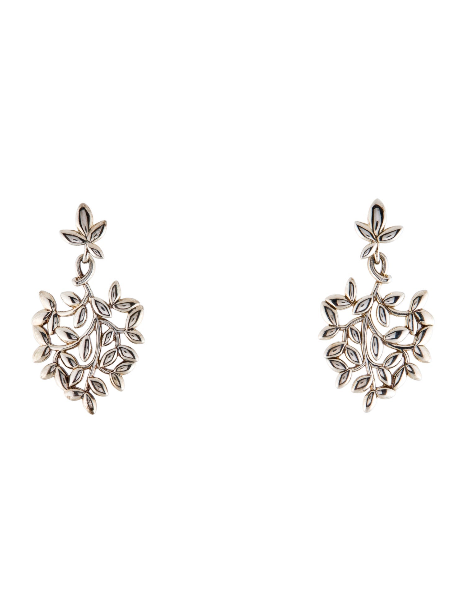Tiffany & Co. Olive Leaf Drop Earrings