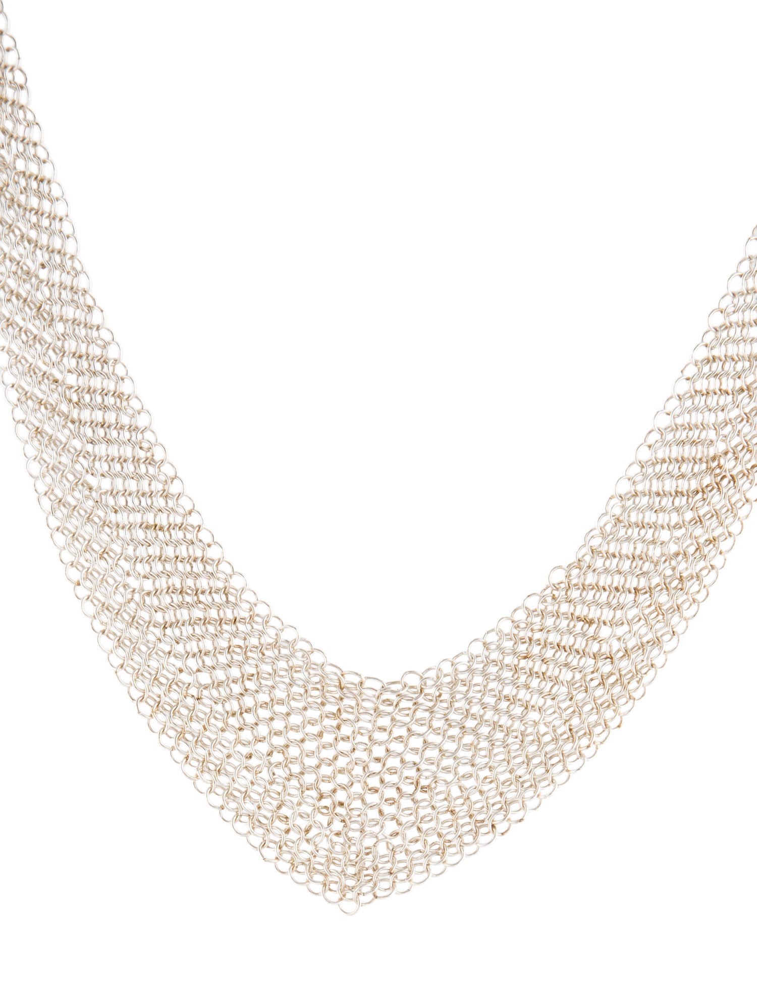 Tiffany & Co. Vintage Mesh Scarf Necklace