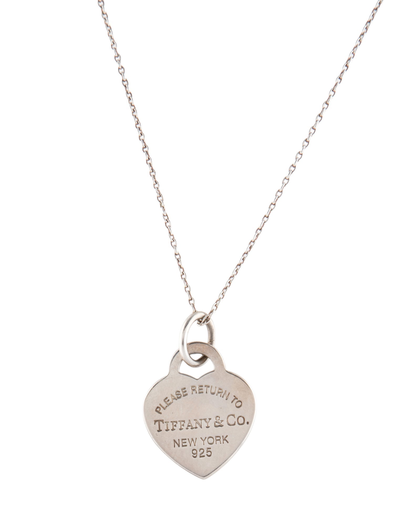 Tiffany & Co. Heart Tag Pendant Necklace