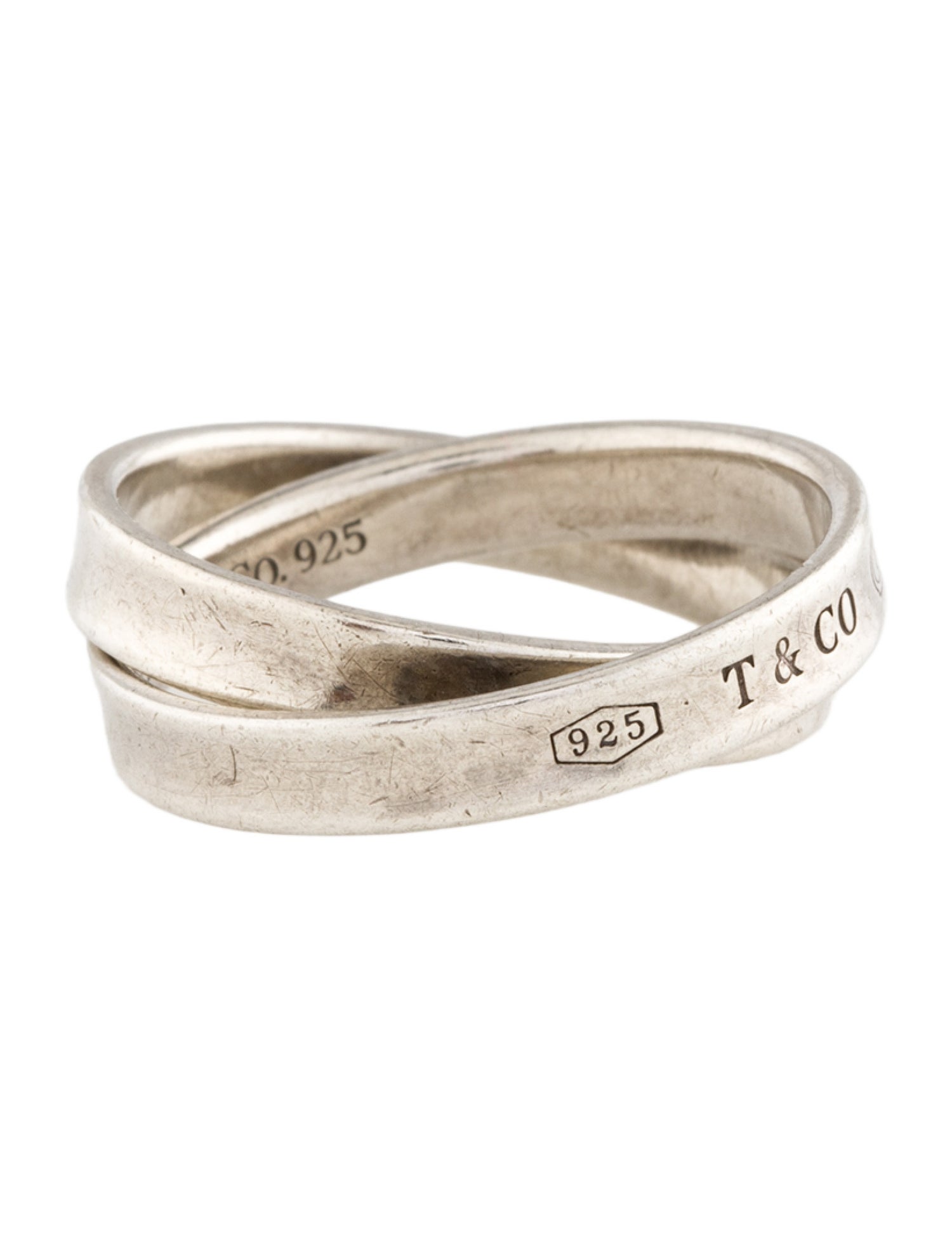 Tiffany & Co. 1837 Interlocking Circles Rolling Ring