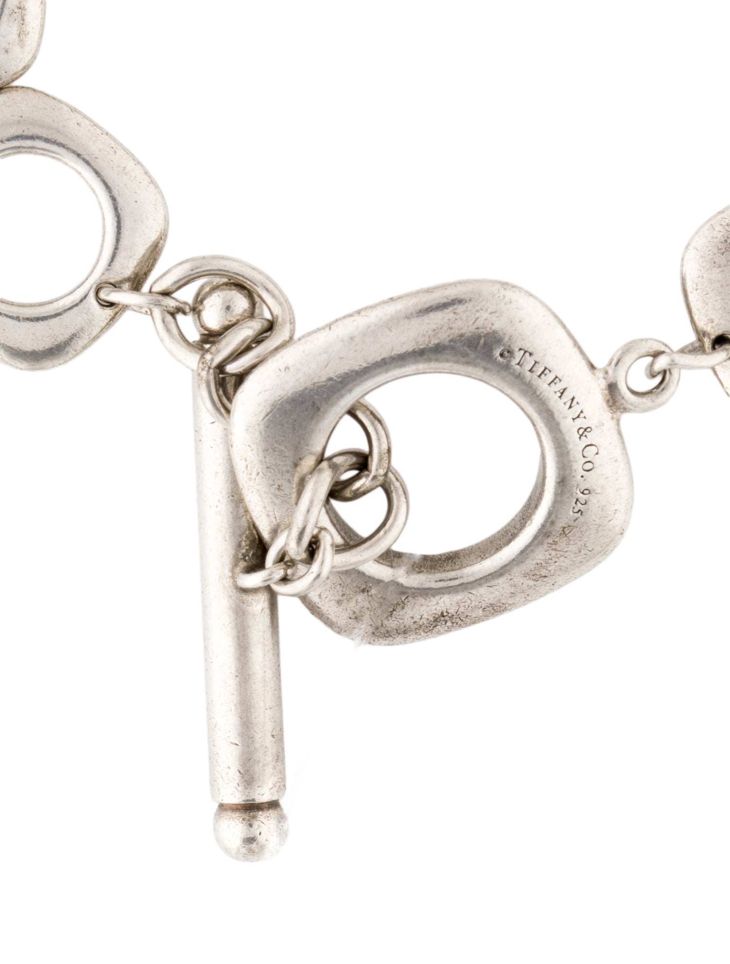 Tiffany & Co. Cushion Square Link Toggle Bracelet