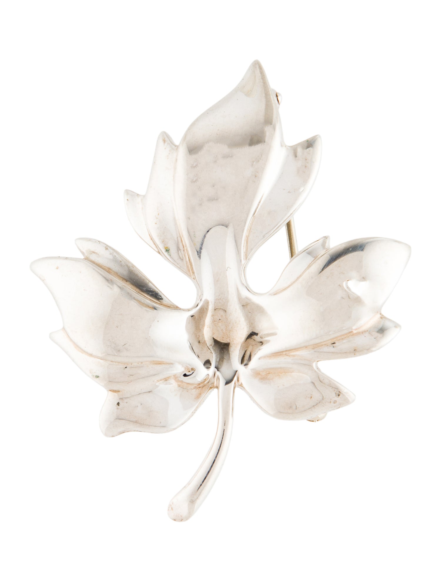 Tiffany & Co. Vintage Leaf Brooch Pin