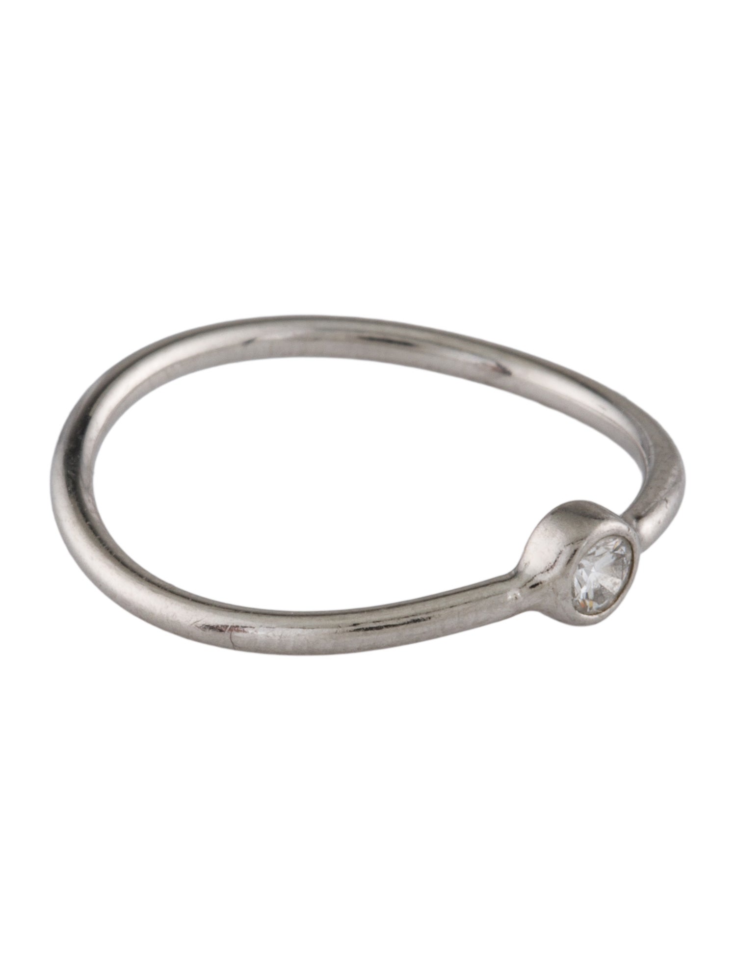 Tiffany & Co. Elsa Peretti®Wave Single-row Diamond Ring