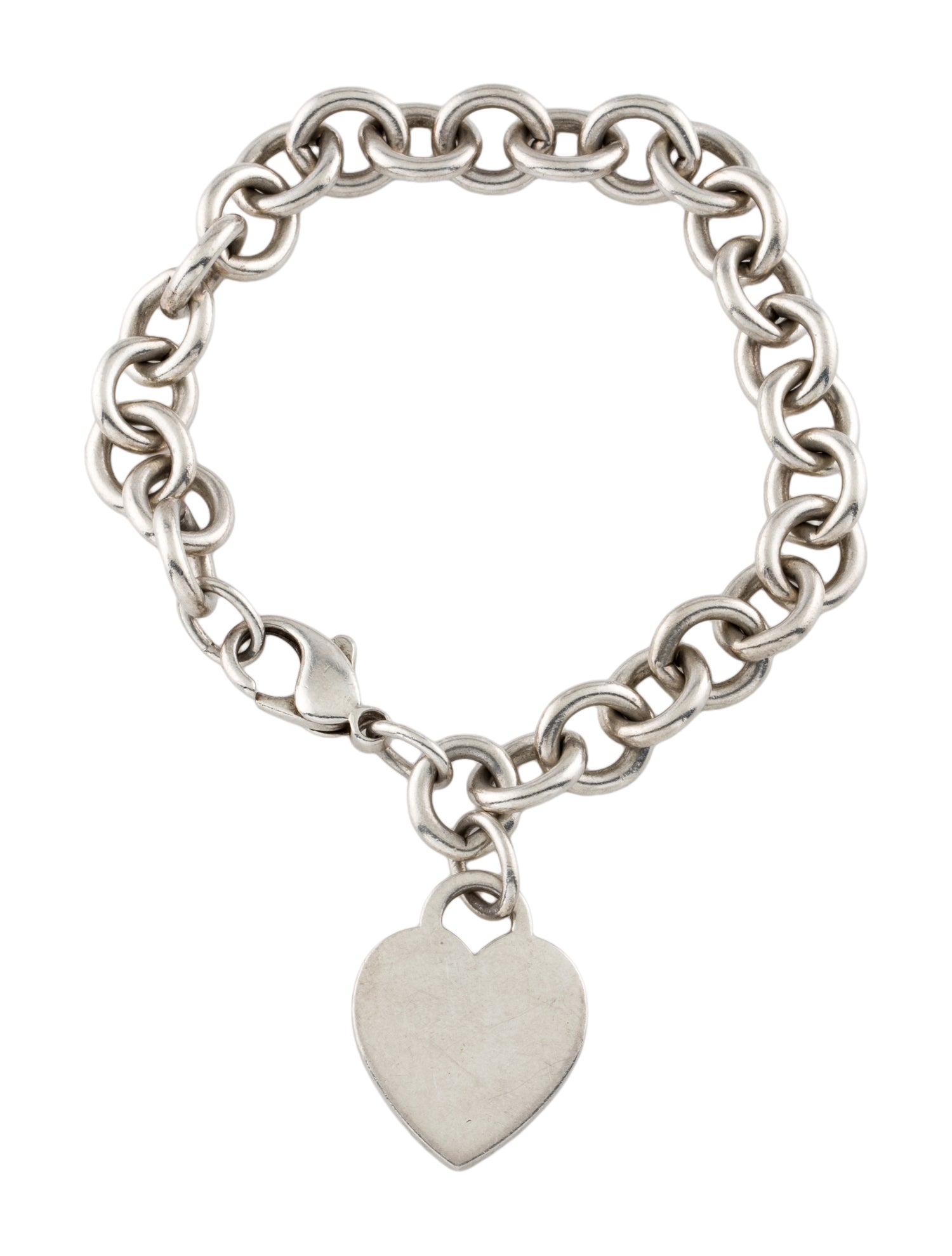Tiffany & Co. Heart Tag Charm Bracelet