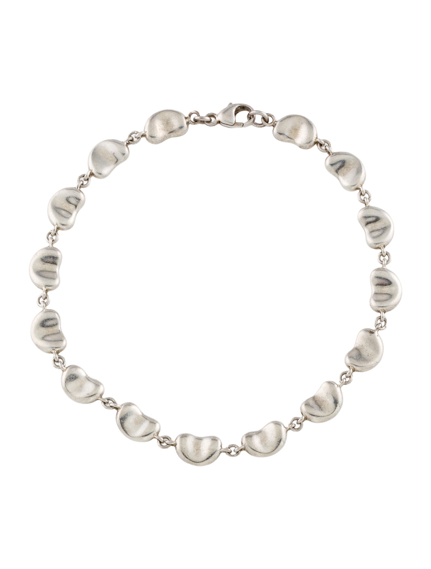 Tiffany & Co. Bean Design Link Bracelet