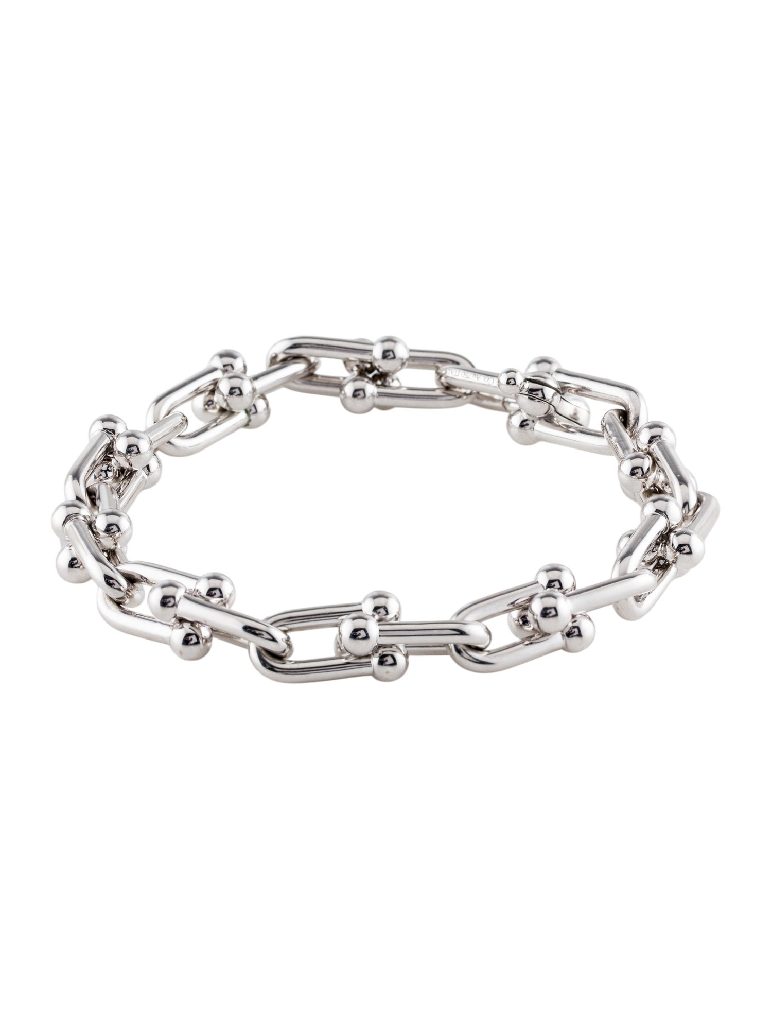 Tiffany & Co. 18K HardWear Medium Link Bracelet