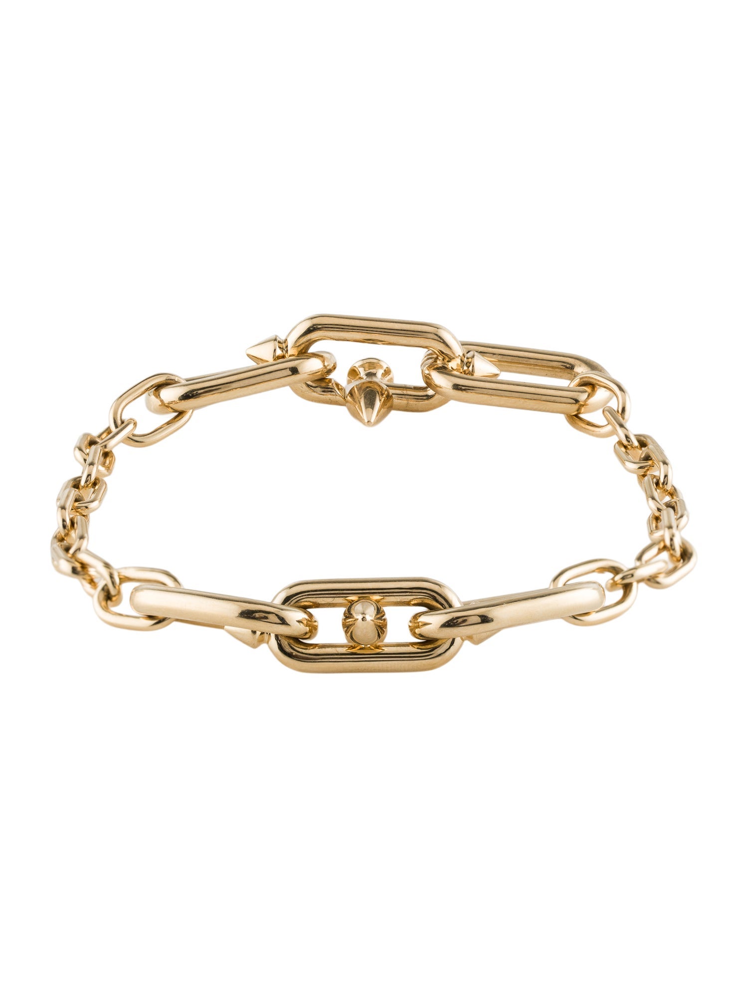 Tiffany & Co. 18K Titan by Pharrell Williams Medium Link Station Bracelet
