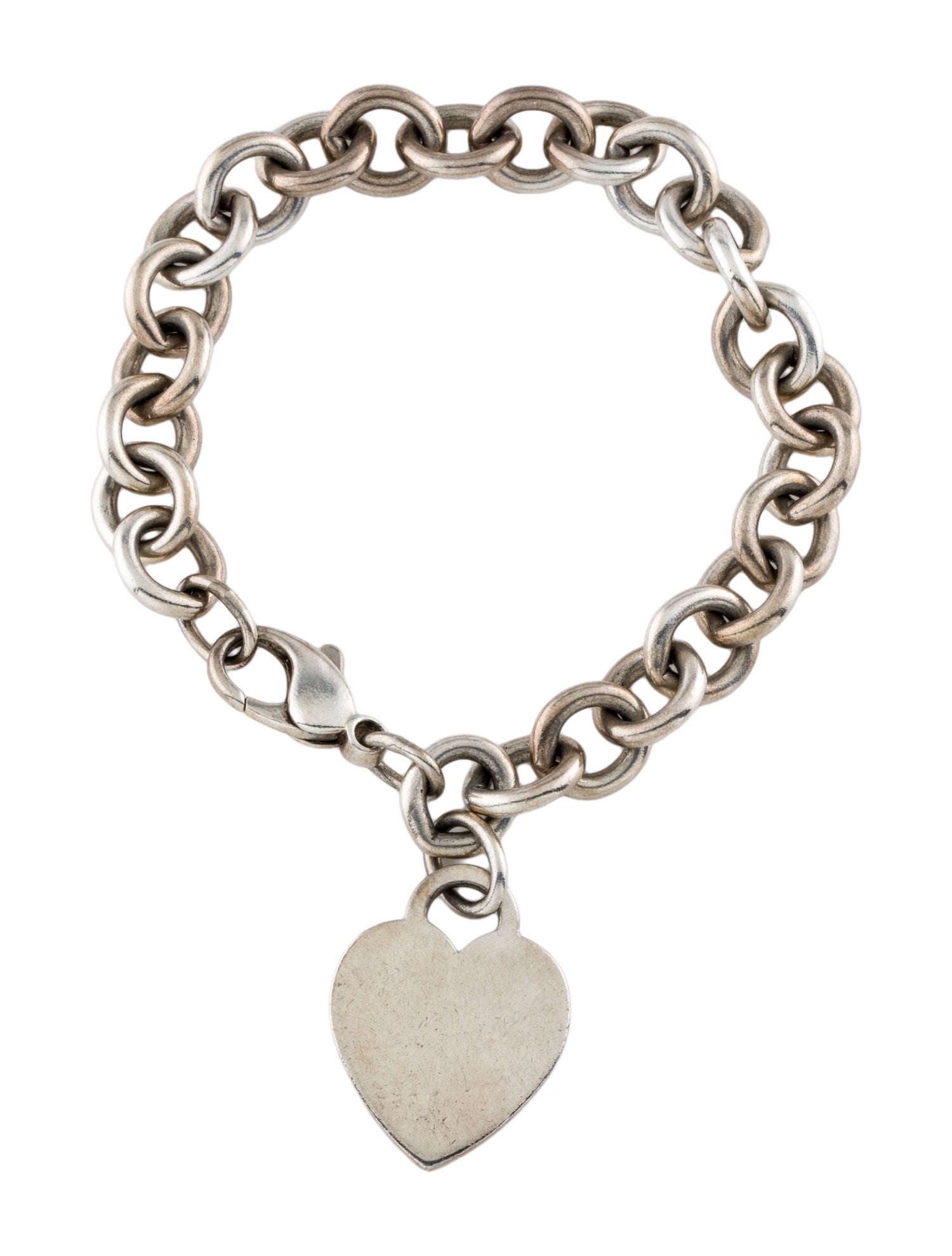 Tiffany & Co. Heart Tag Charm Bracelet