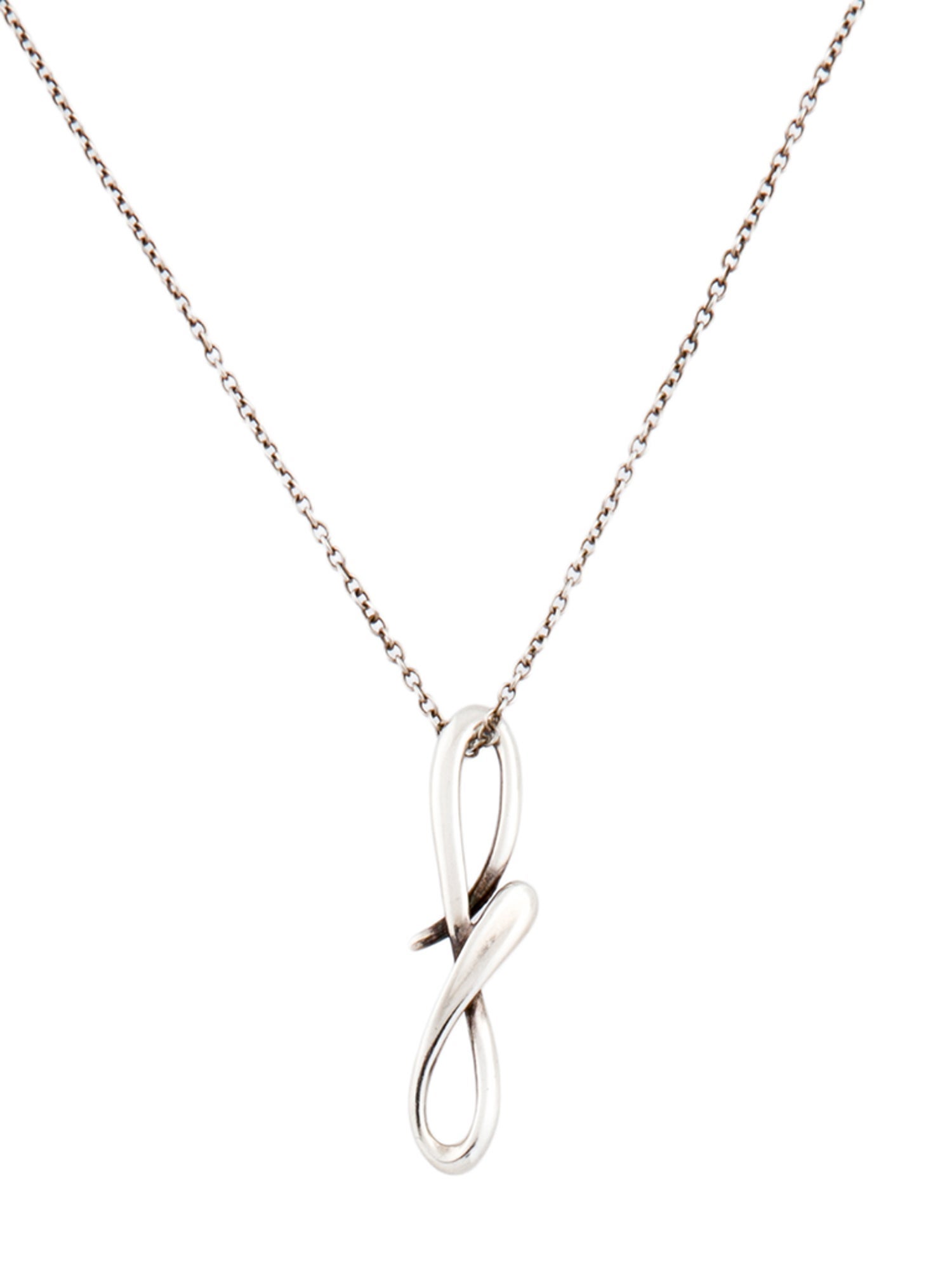 Tiffany & Co. Initial 'F' Pendant