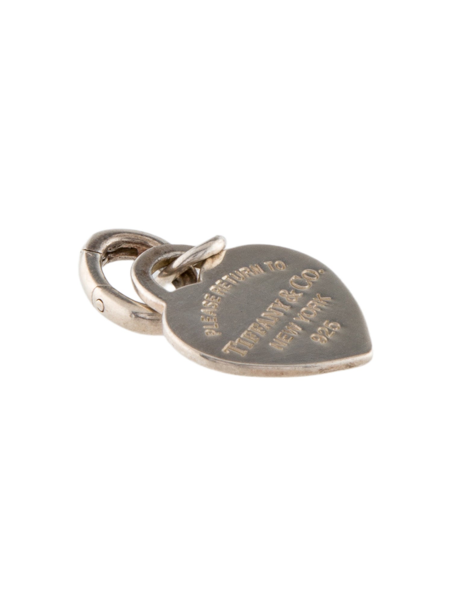 Tiffany & Co. Heart tag Charm with Clasp Link