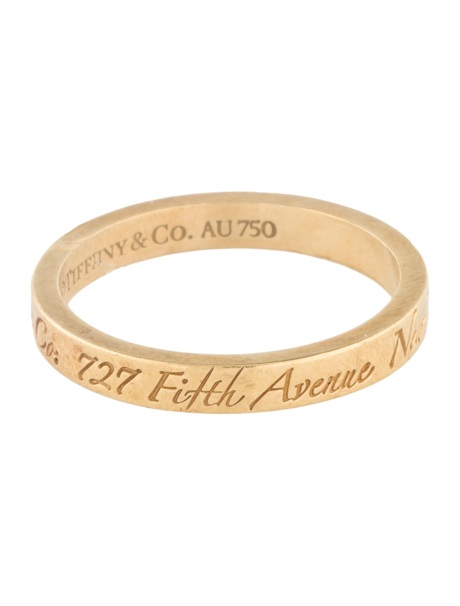 Tiffany & Co. 18K Notes Band