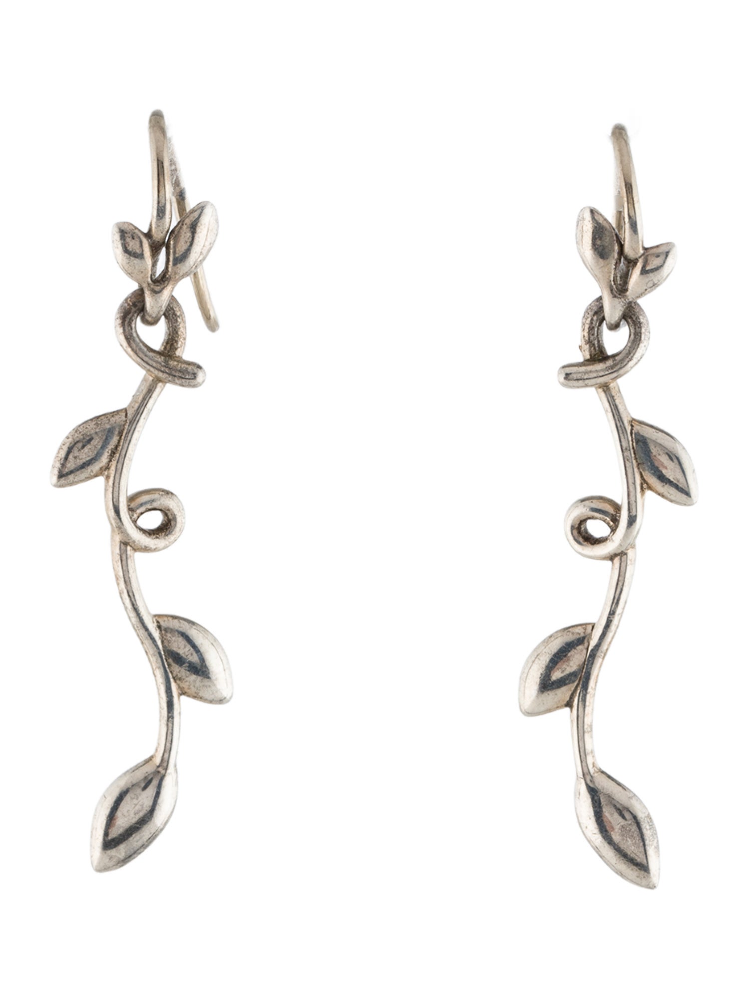 Tiffany & Co. Olive Leaf Drop Earrings