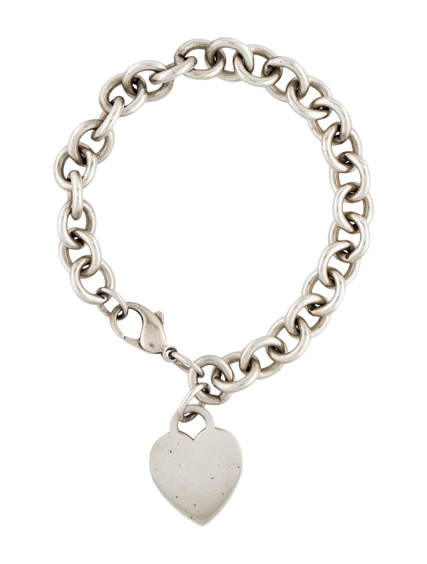 Tiffany & Co. Heart Tag Charm Bracelet