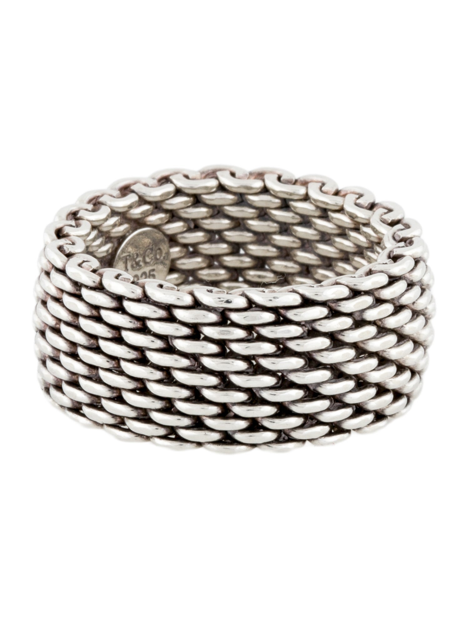 Tiffany & Co. Somerset Mesh Ring