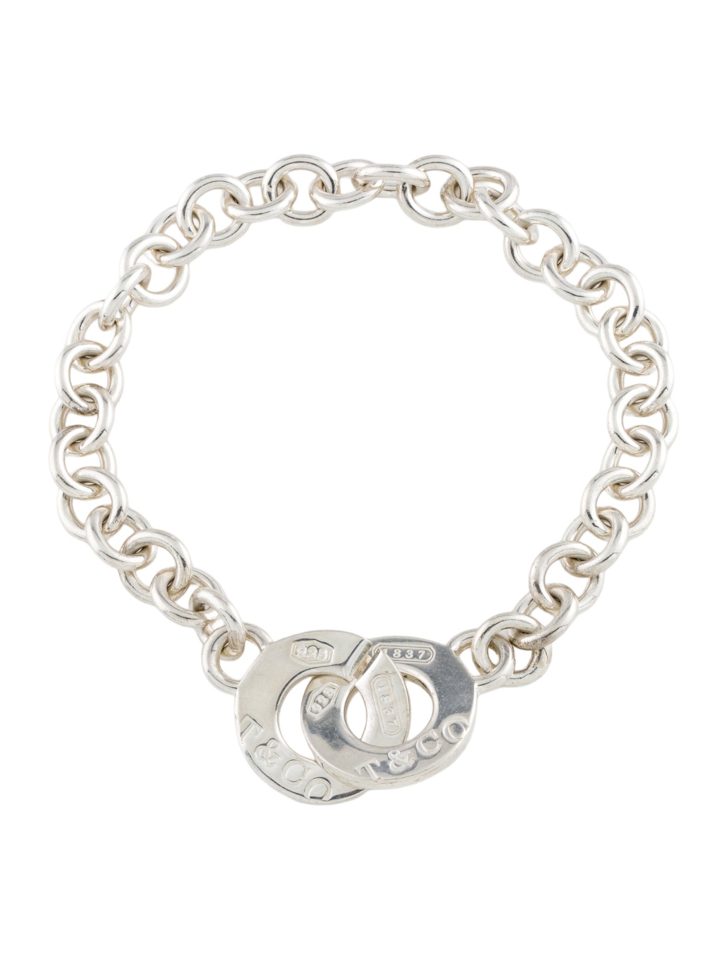 Tiffany & Co. 1837 Interlocking Circles Bracelet