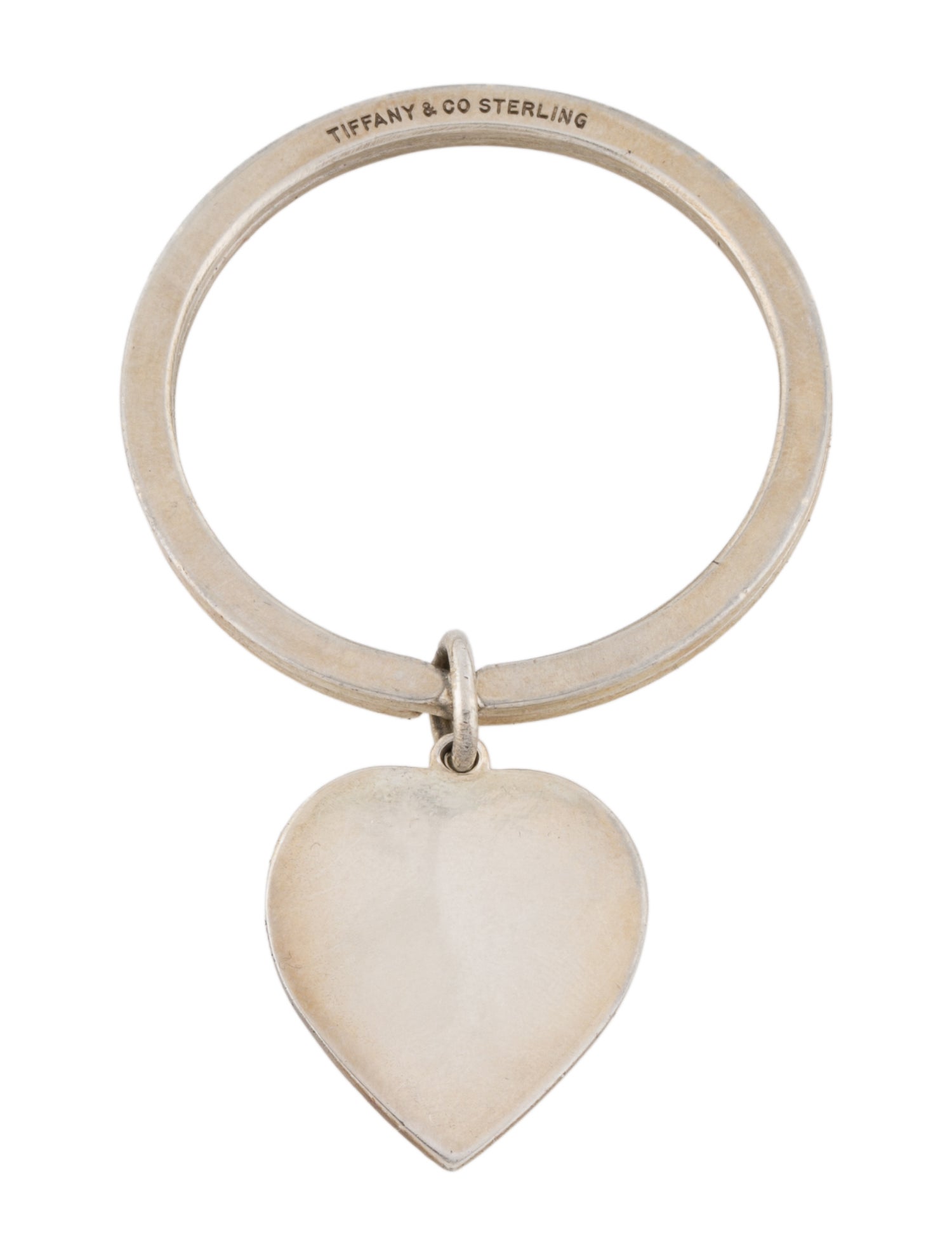 Tiffany & Co. Women's Sterling Silver Key Ring